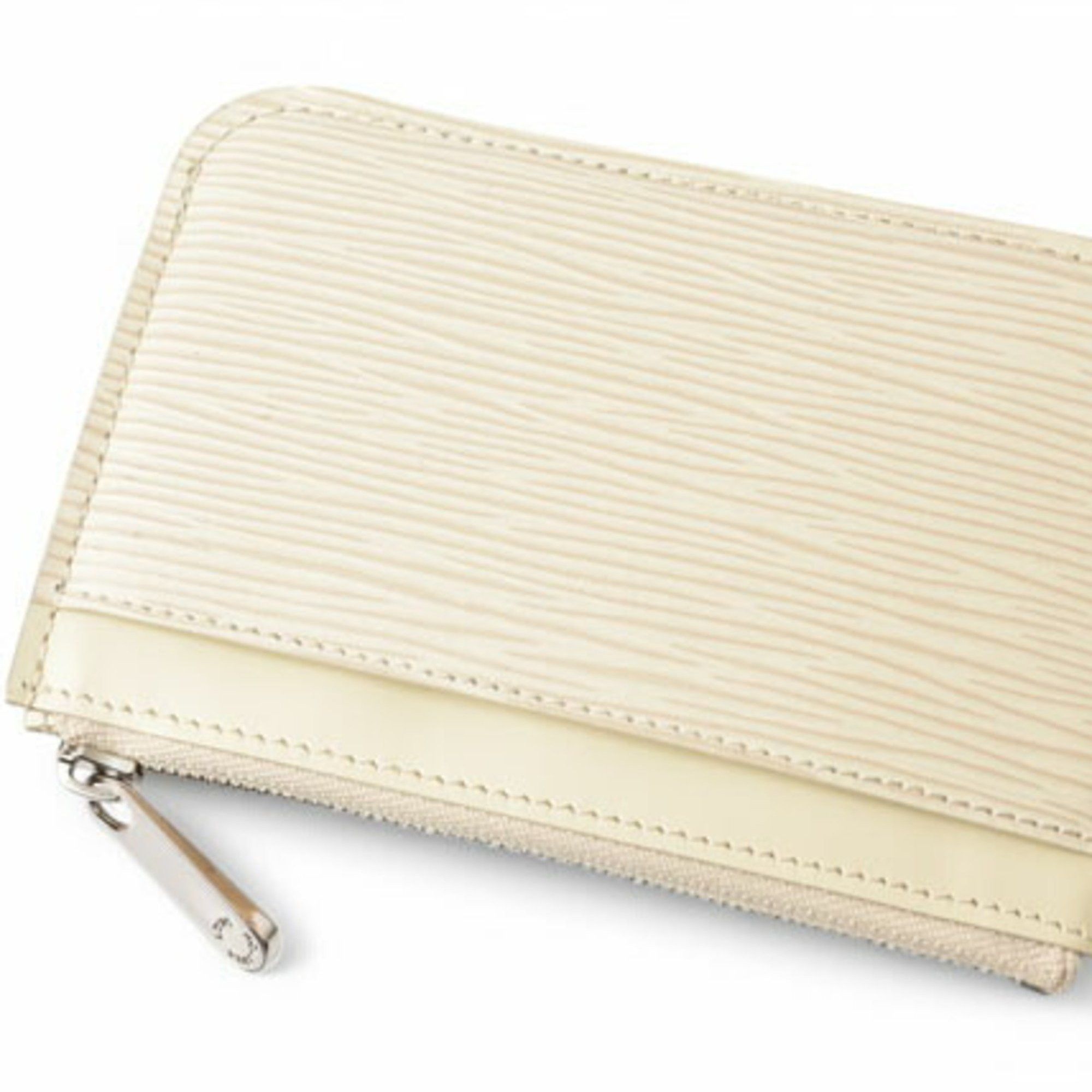 Louis Vuitton Louis Vuitton Coin Purse Key Case LOUIS VUITTON Pochette Cle NM M66602 Epi Ivory Leather M6660J Size ONE SIZE - 6 Thumbnail