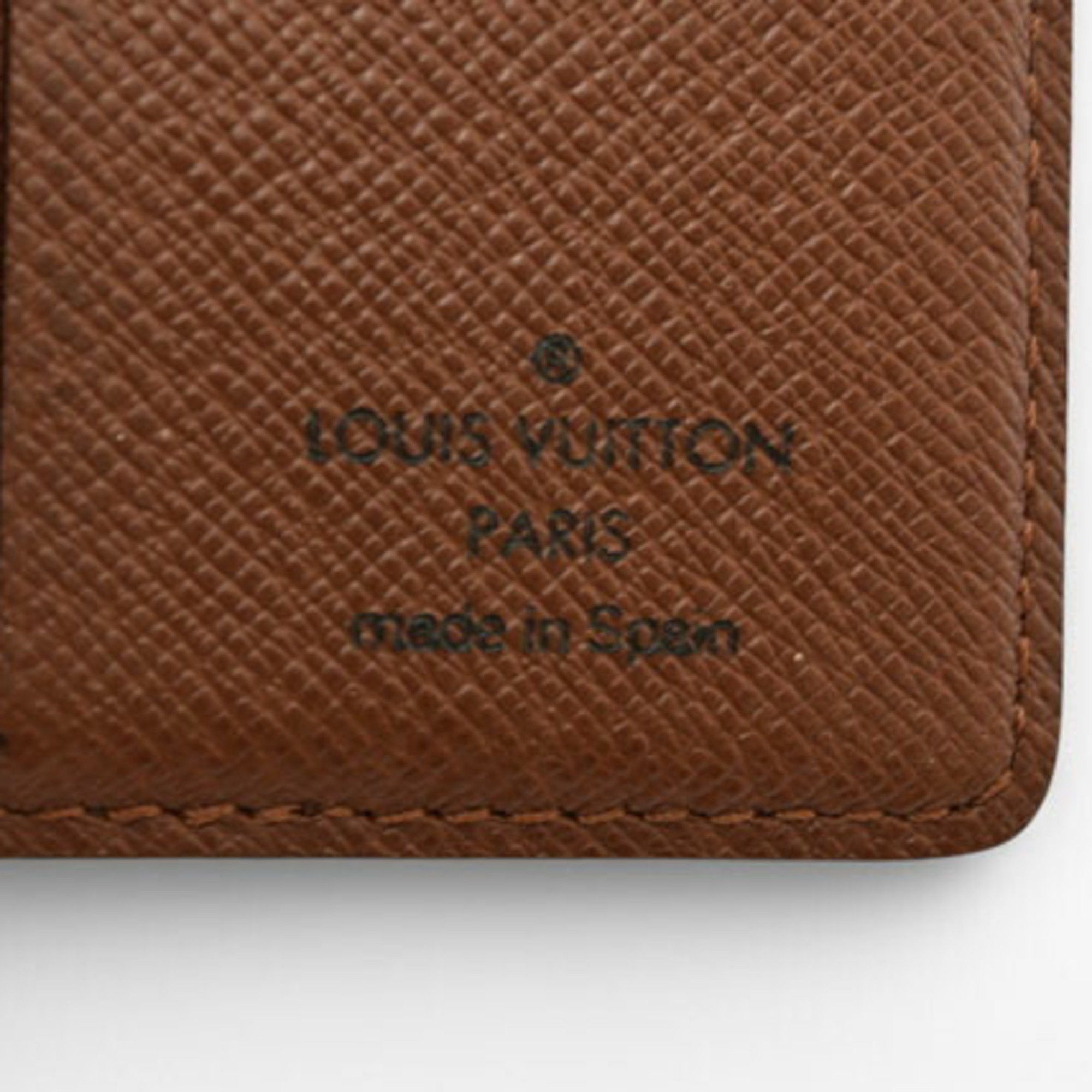 Louis Vuitton Louis Vuitton Wallet Bi-fold Men's LOUIS VUITTON Folding Porto-Bier 6 Cartes de Credit M60929 Monogram Size ONE SIZE - 10 Thumbnail