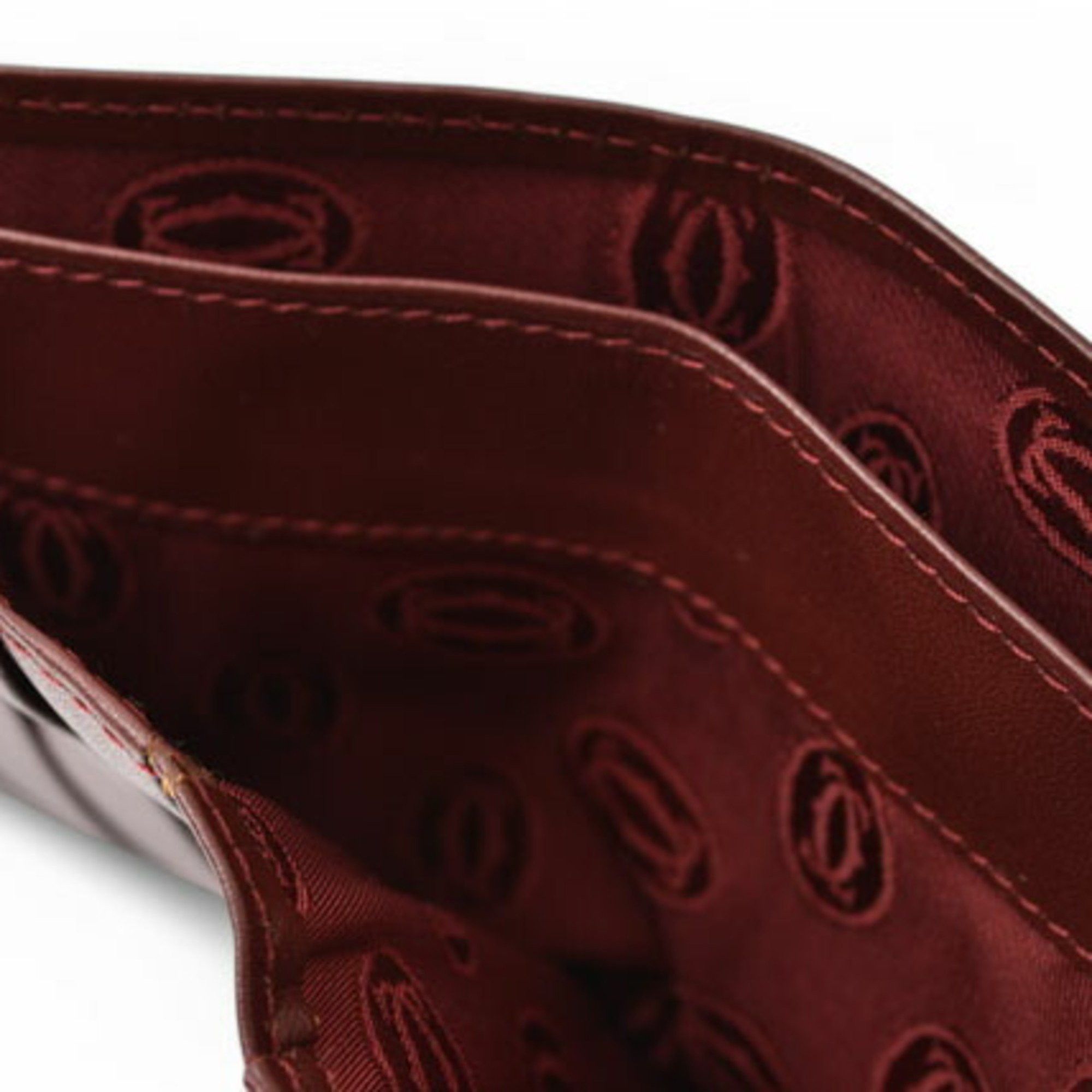 Cartier Cartier Bi-fold Wallet Men's Must de Bordeaux L3000451 Size ONE SIZE - 7 Thumbnail