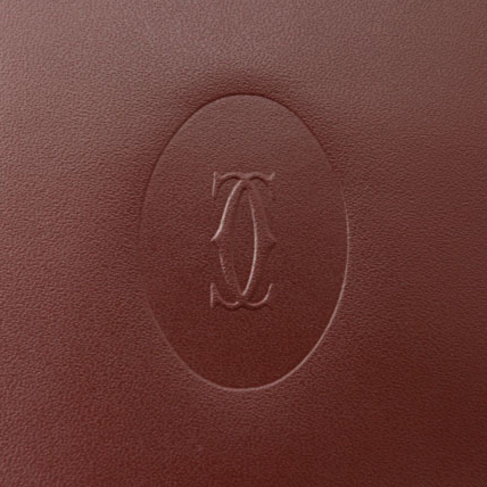 Cartier Cartier Bi-fold Wallet Men's Must de Bordeaux L3000451 Size ONE SIZE - 6 Thumbnail