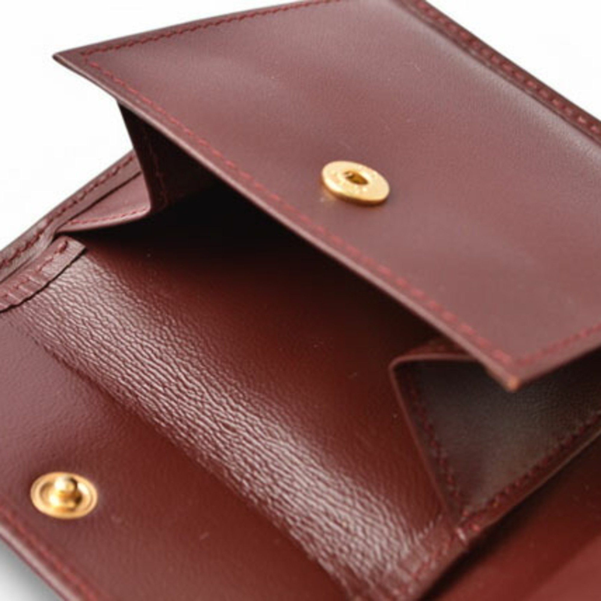 Cartier Cartier Bi-fold Wallet Men's Must de Bordeaux L3000451 Size ONE SIZE - 8 Thumbnail