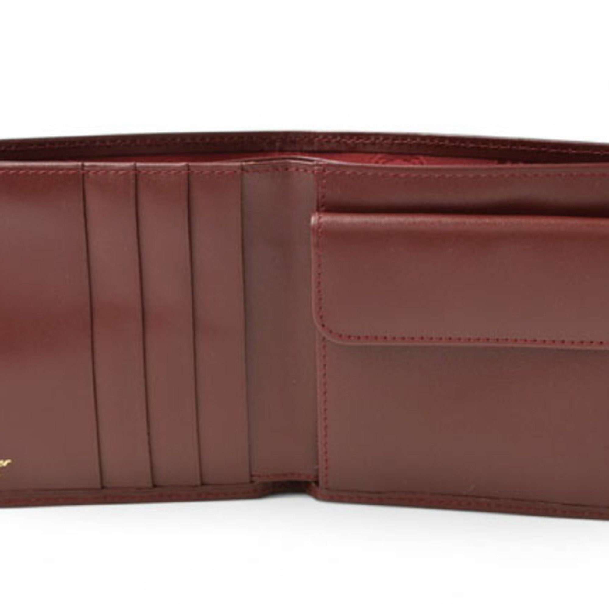 Cartier Cartier Bi-fold Wallet Men's Must de Bordeaux L3000451 Size ONE SIZE - 12 Thumbnail