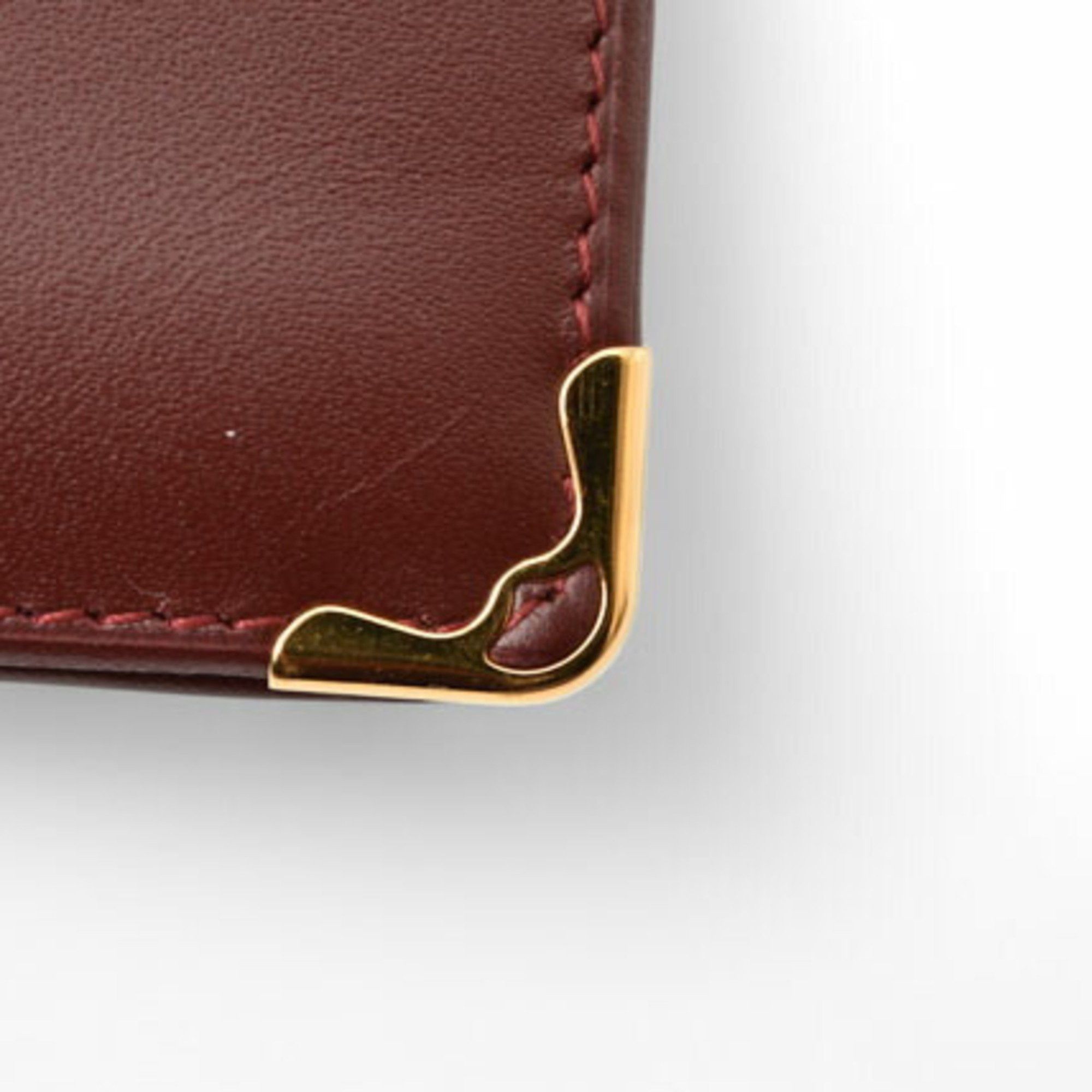 Cartier Cartier Bi-fold Wallet Men's Must de Bordeaux L3000451 Size ONE SIZE - 10 Thumbnail