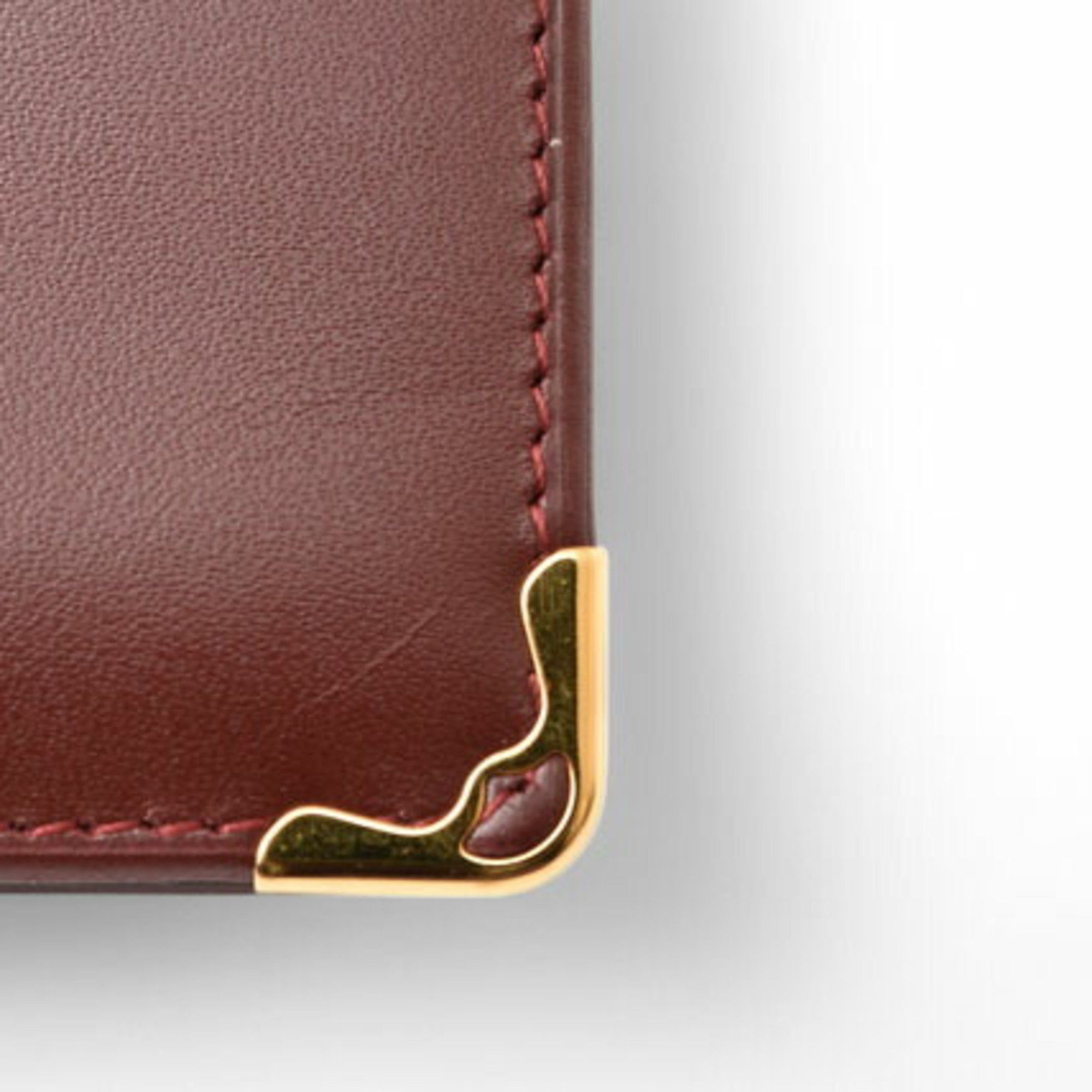 Cartier Cartier Bi-fold Wallet Men's Must de Bordeaux L3000451 Size ONE SIZE - 11 Thumbnail