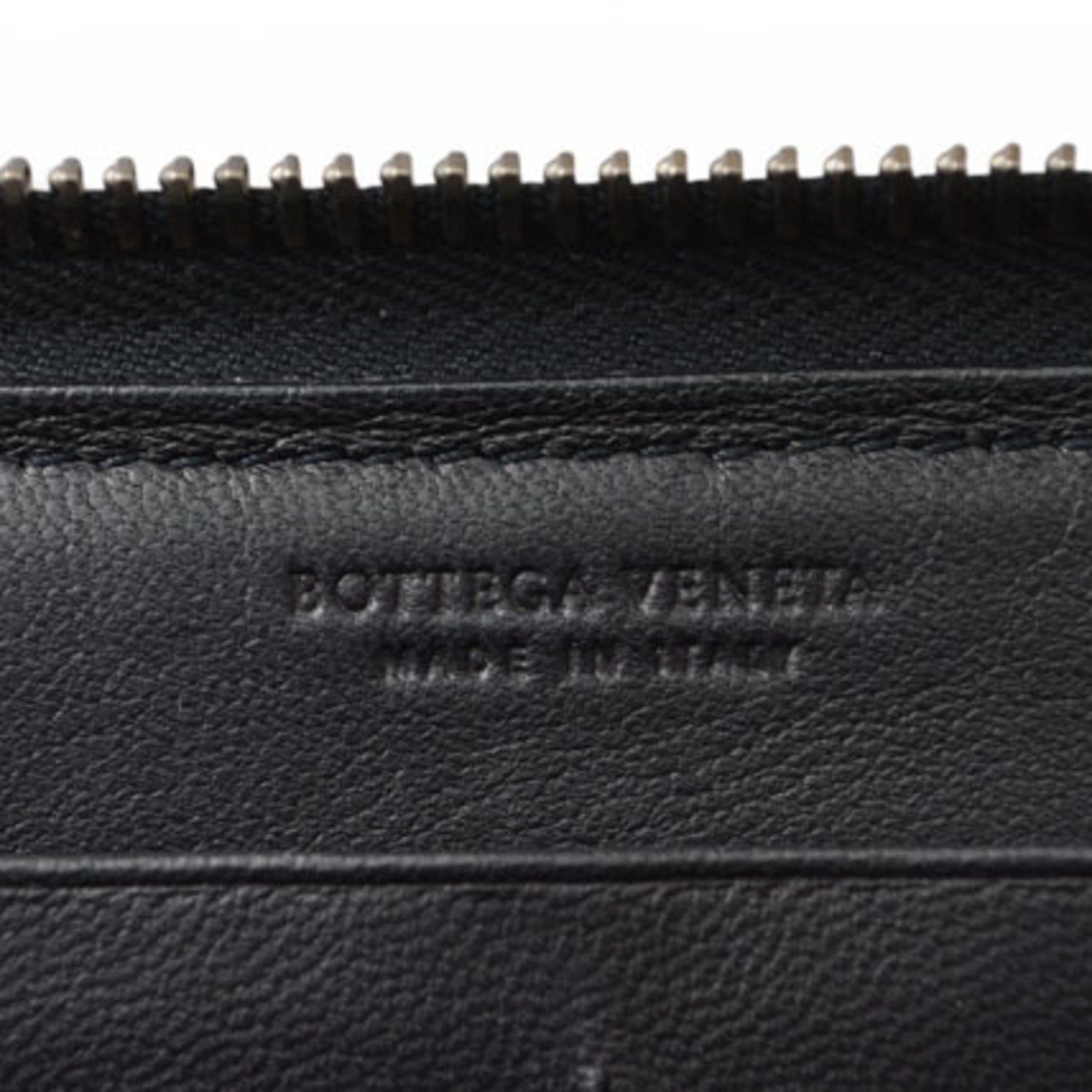 Bottega Veneta BOTTEGA VENETA Wallet, Round, Navy Multi Size ONE SIZE - 10 Thumbnail