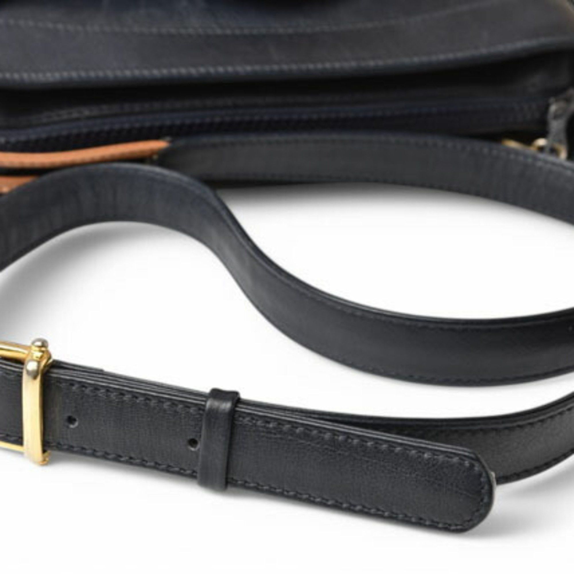 Celine CELINE ALL SOFT Shoulder Bag Dark Navy Size ONE SIZE - 11 Thumbnail