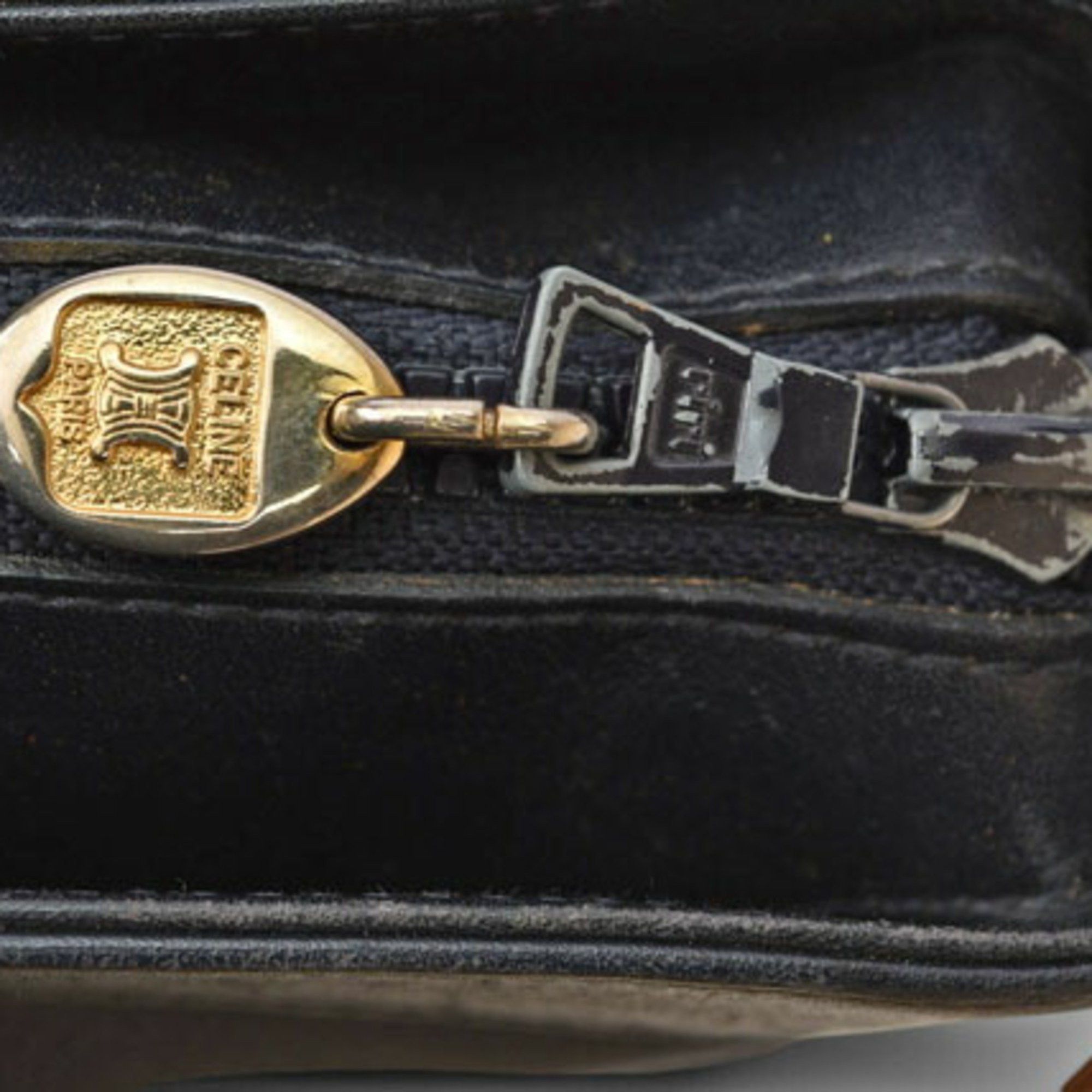 Celine CELINE ALL SOFT Shoulder Bag Dark Navy Size ONE SIZE - 10 Thumbnail