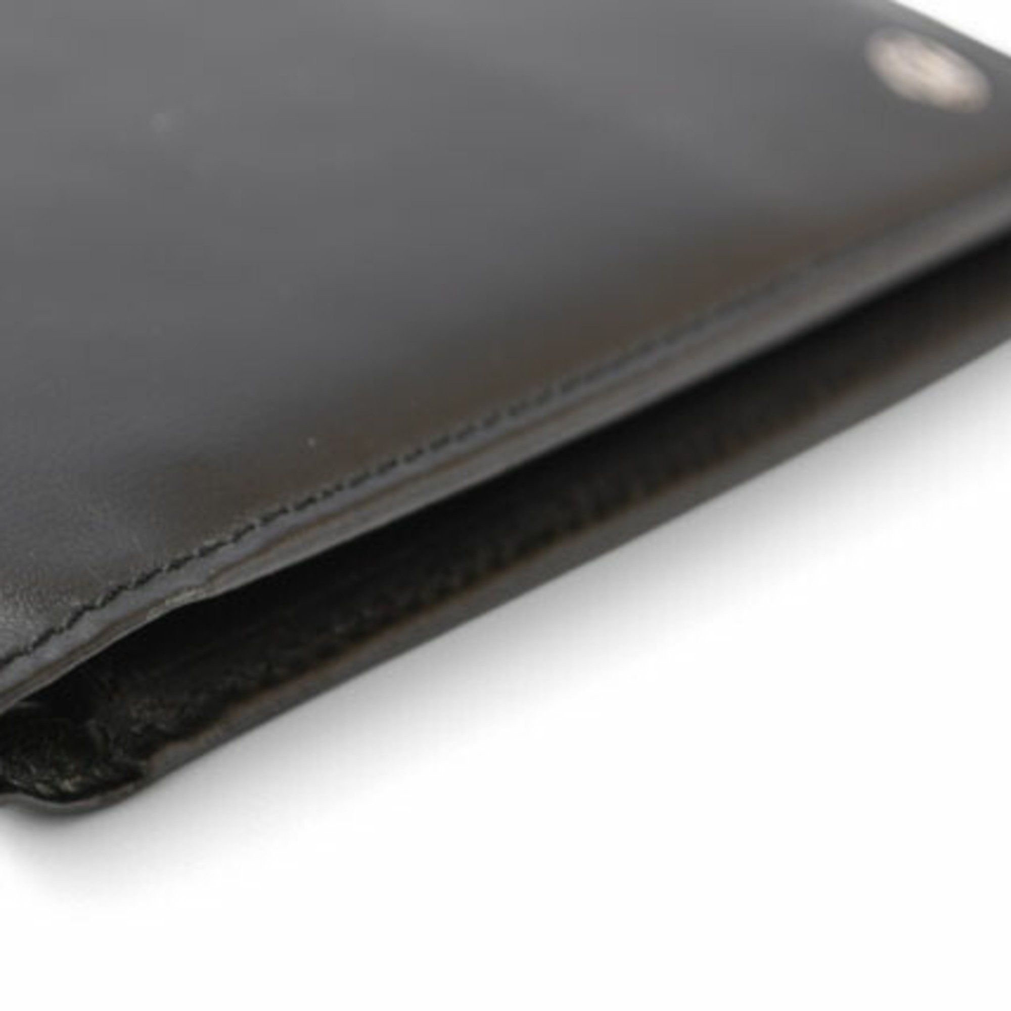 Cartier Cartier Wallet Men's Bi-fold Leather Pasha de Black L3000220 Size ONE SIZE - 12 Thumbnail