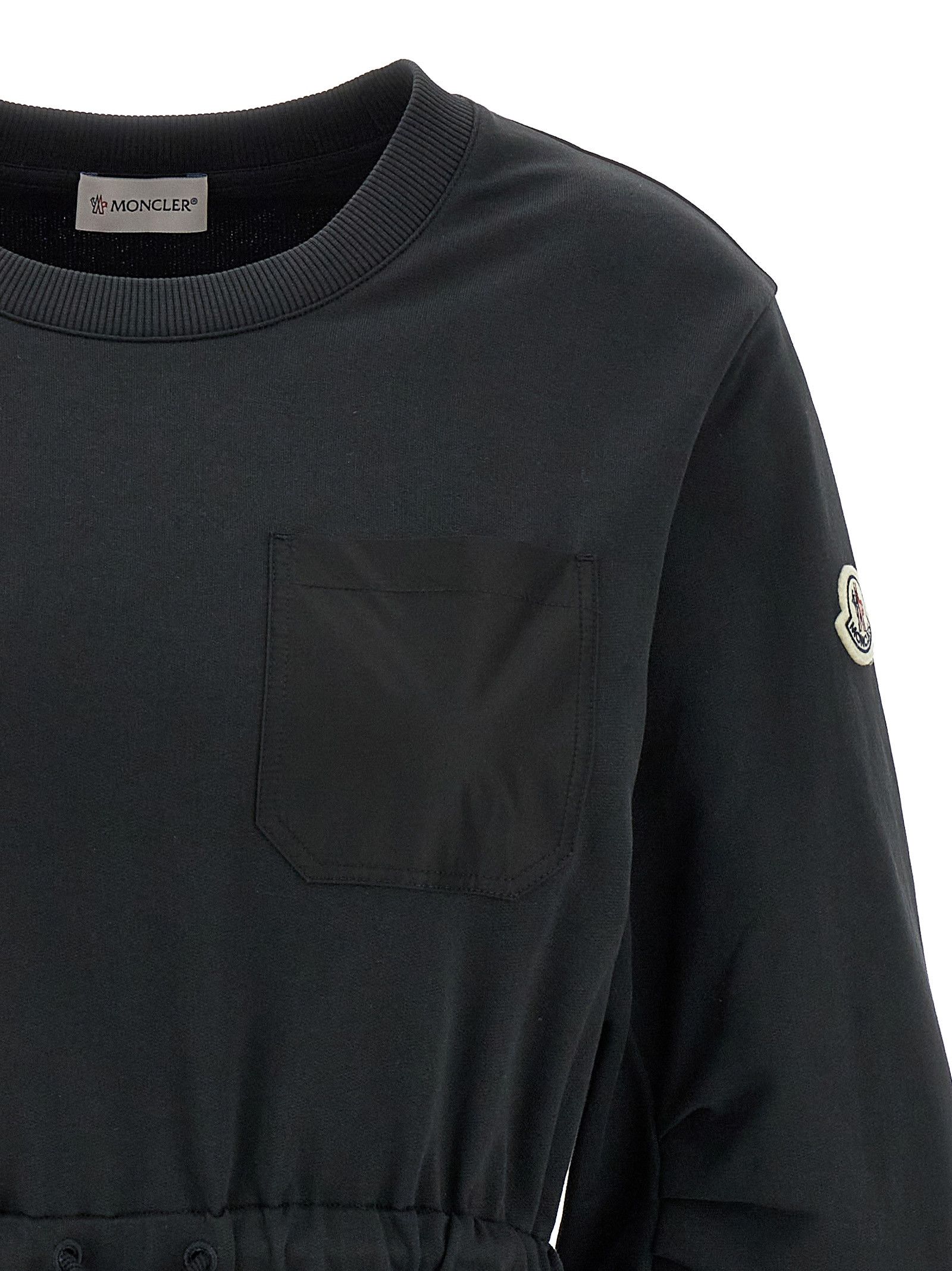 Moncler Two-Material Dress Size S / US 4 / IT 40 - 3 Thumbnail