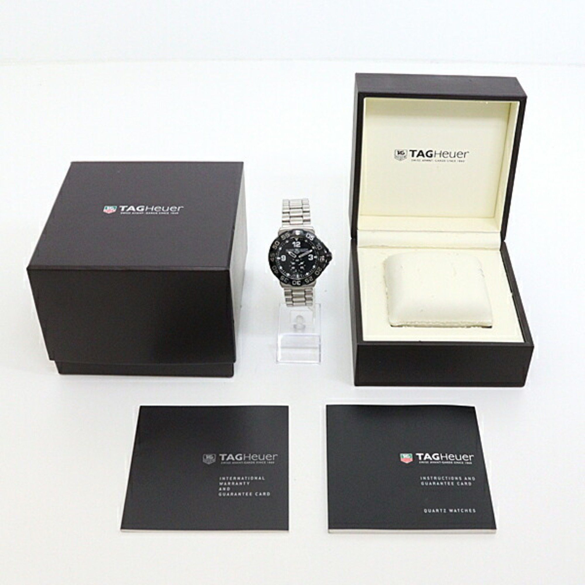 TAG Heuer Men's Watch Formula 1 WAH1010 Black Dial Quartz Finished