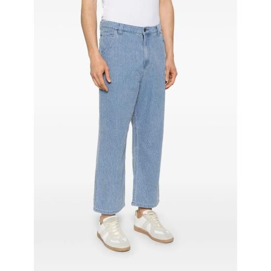 Honor the Gift HONOR THE GIFT Men Straight Pants HTG250113 INDIG BLUE Size US 28 / EU 44 - 5 Thumbnail