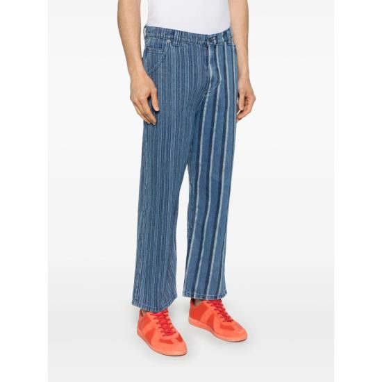 Honor the Gift HONOR THE GIFT Men Denim Pants HTG250113 DAIND BLUE Size US 36 / EU 52 - 3 Thumbnail
