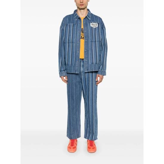 Honor the Gift HONOR THE GIFT Men Denim Pants HTG250113 DAIND BLUE Size US 36 / EU 52 - 2 Thumbnail