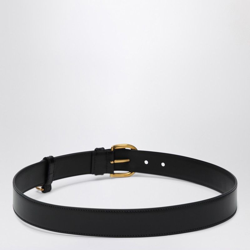 Prada Prada Black Belt In Leather Size ONE SIZE - 2 Thumbnail