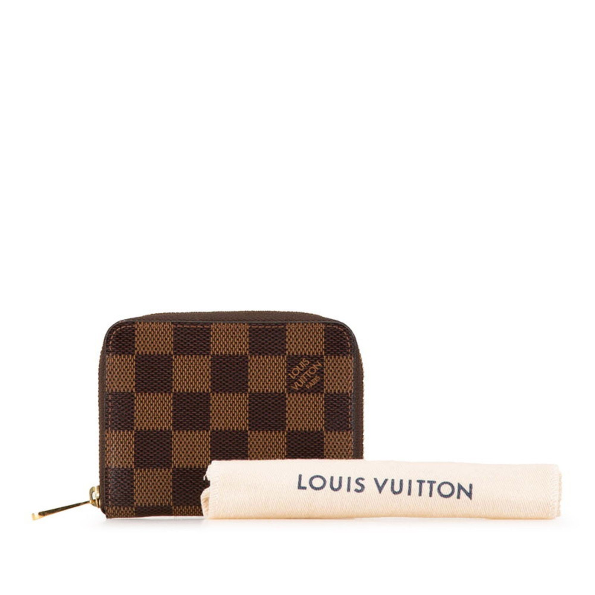 Louis Vuitton Louis Vuitton Damier Zippy Coin Purse Case N63070 Brown PVC Women's LOUIS VUITTON Size ONE SIZE - 7 Thumbnail