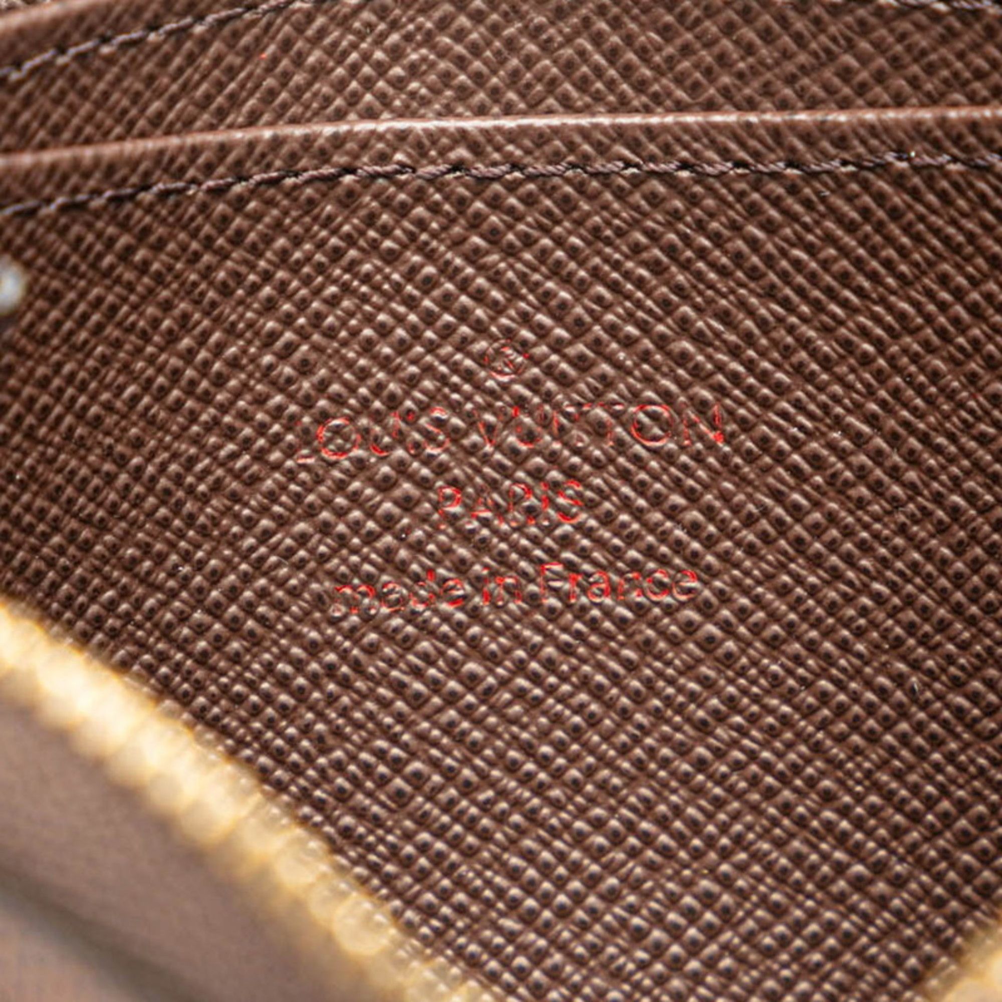 Louis Vuitton Louis Vuitton Damier Zippy Coin Purse Case N63070 Brown PVC Women's LOUIS VUITTON Size ONE SIZE - 5 Thumbnail