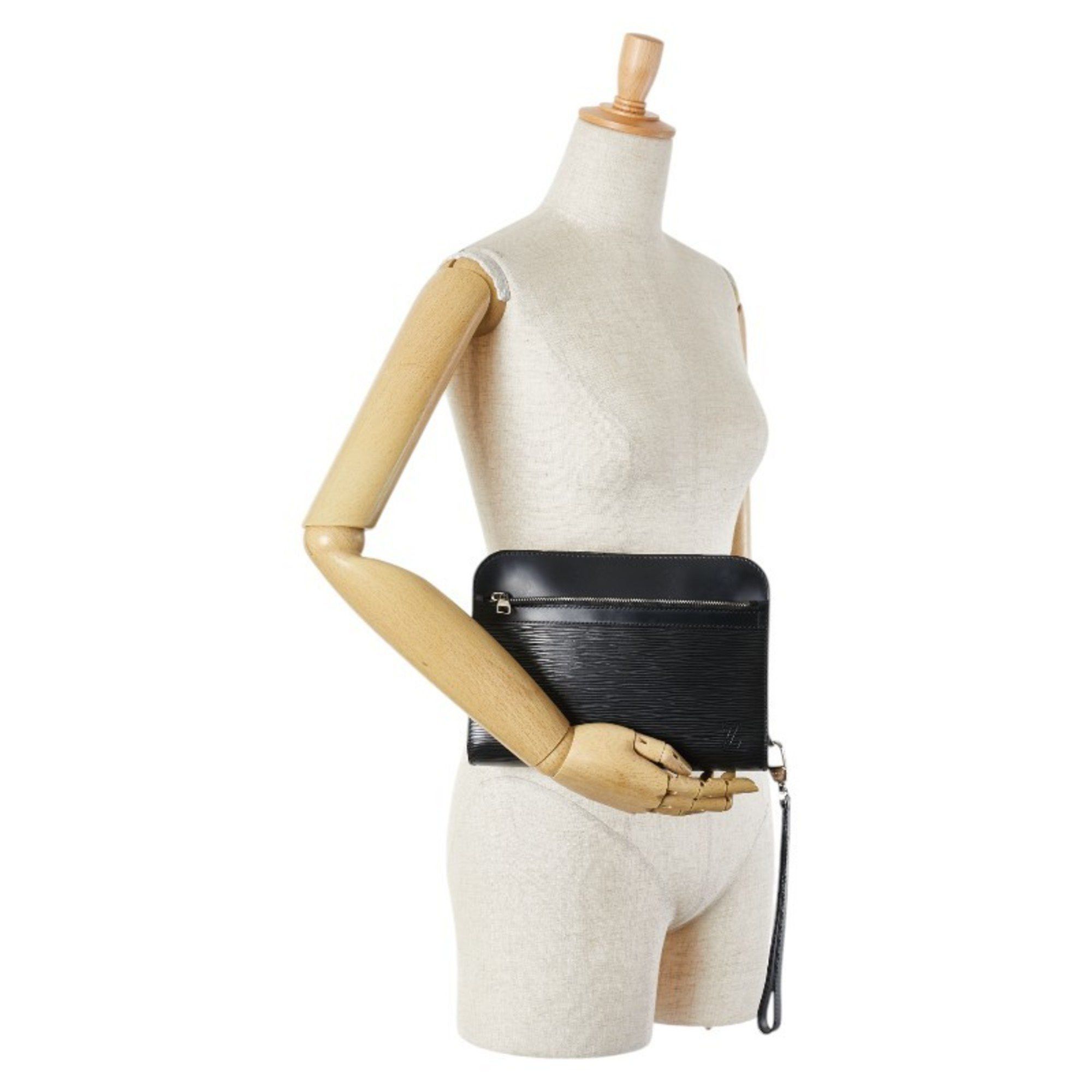 Louis Vuitton Louis Vuitton Epi Oche Clutch Bag M59362 Noir Black Leather Men's LOUIS VUITTON Size ONE SIZE - 7 Thumbnail