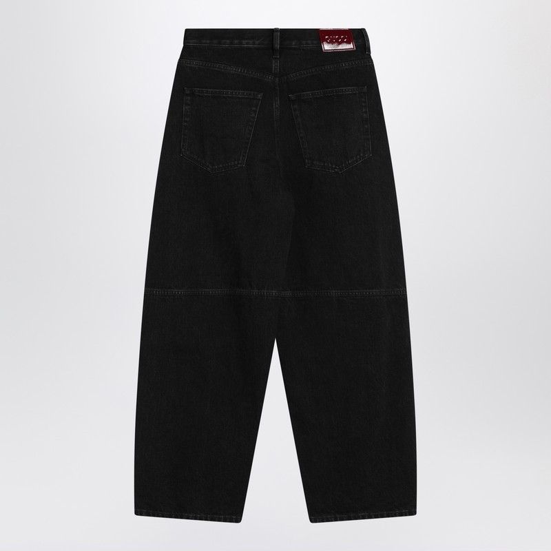 Gucci Gucci Black Wide-Leg Jeans Size 26" / US 2 / IT 38 - 2 Thumbnail