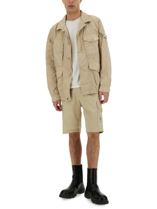 Stone Island STONE ISLAND Men Jacket 4100033 S00F6V0090 Beige Size US XL / EU 56 / 4 - 2 Thumbnail