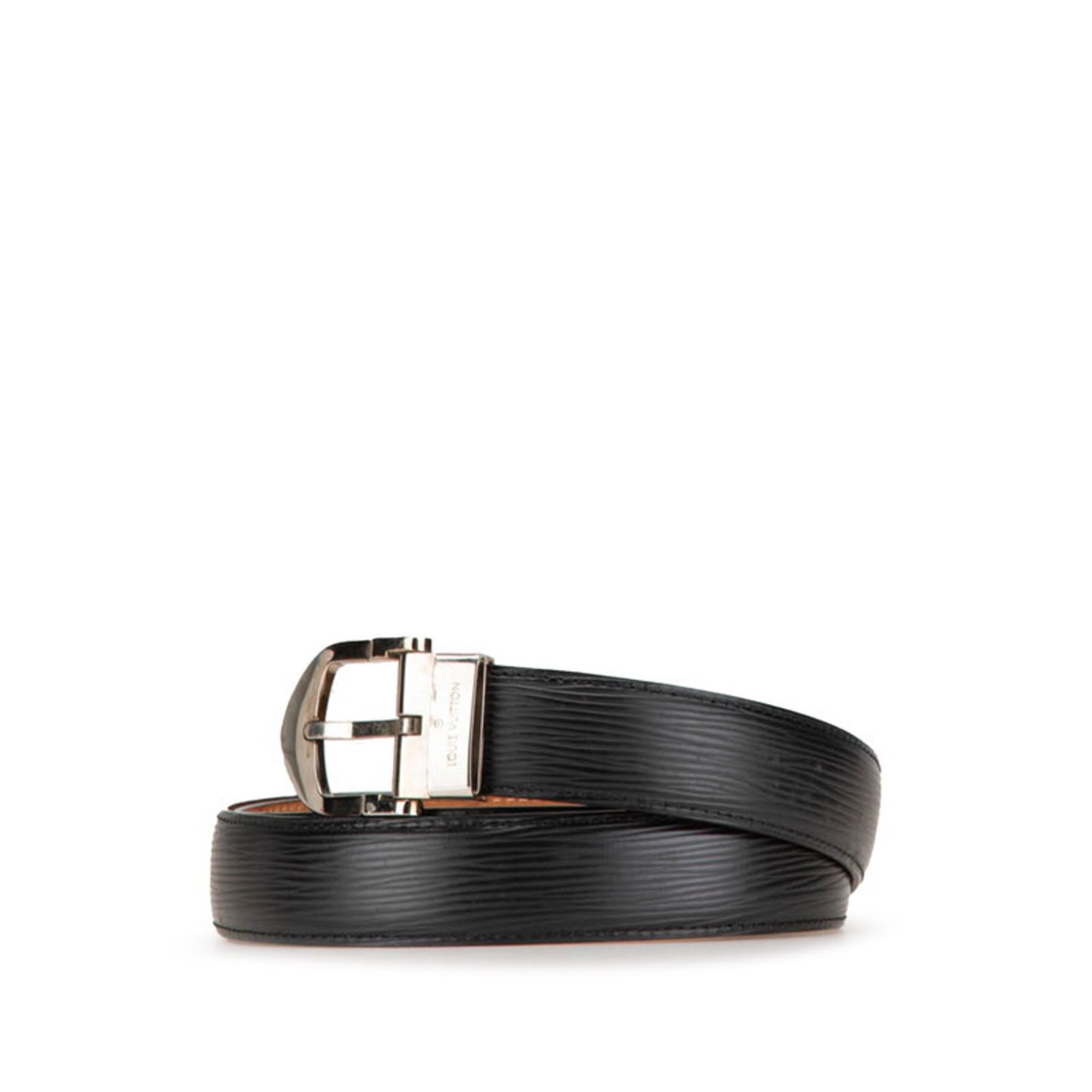 Louis Vuitton Louis Vuitton Epi Santur Classic Belt Size: 95/38 M6833 Noir Black Leather Men's LOUIS VUITTON Size ONE SIZE - 2 Thumbnail