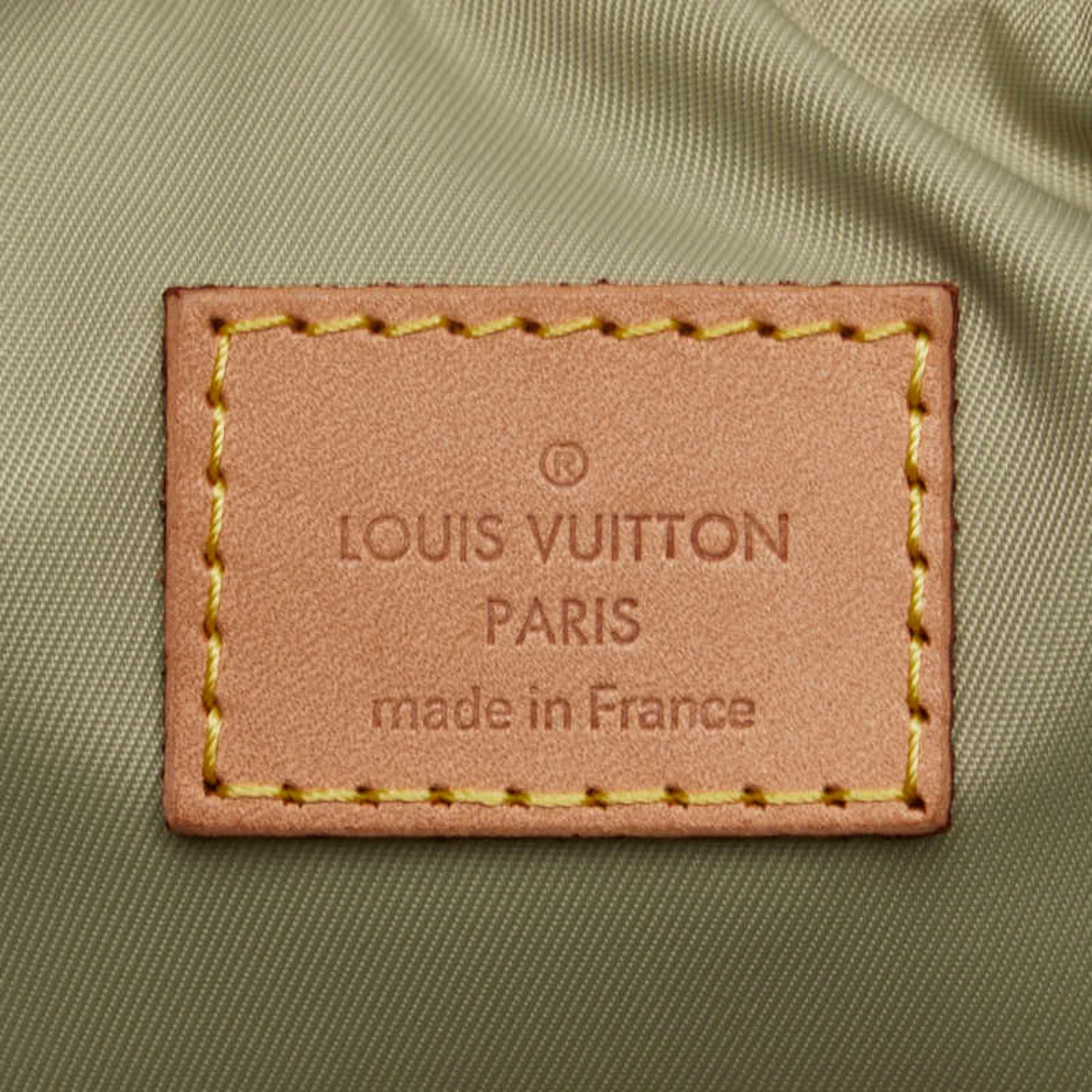 Louis Vuitton Louis Vuitton Damier Geant Acrobat Body Bag Waist M93619 Tail Khaki Canvas Leather Men's LOUIS VUITTON Size ONE SIZE - 5 Thumbnail