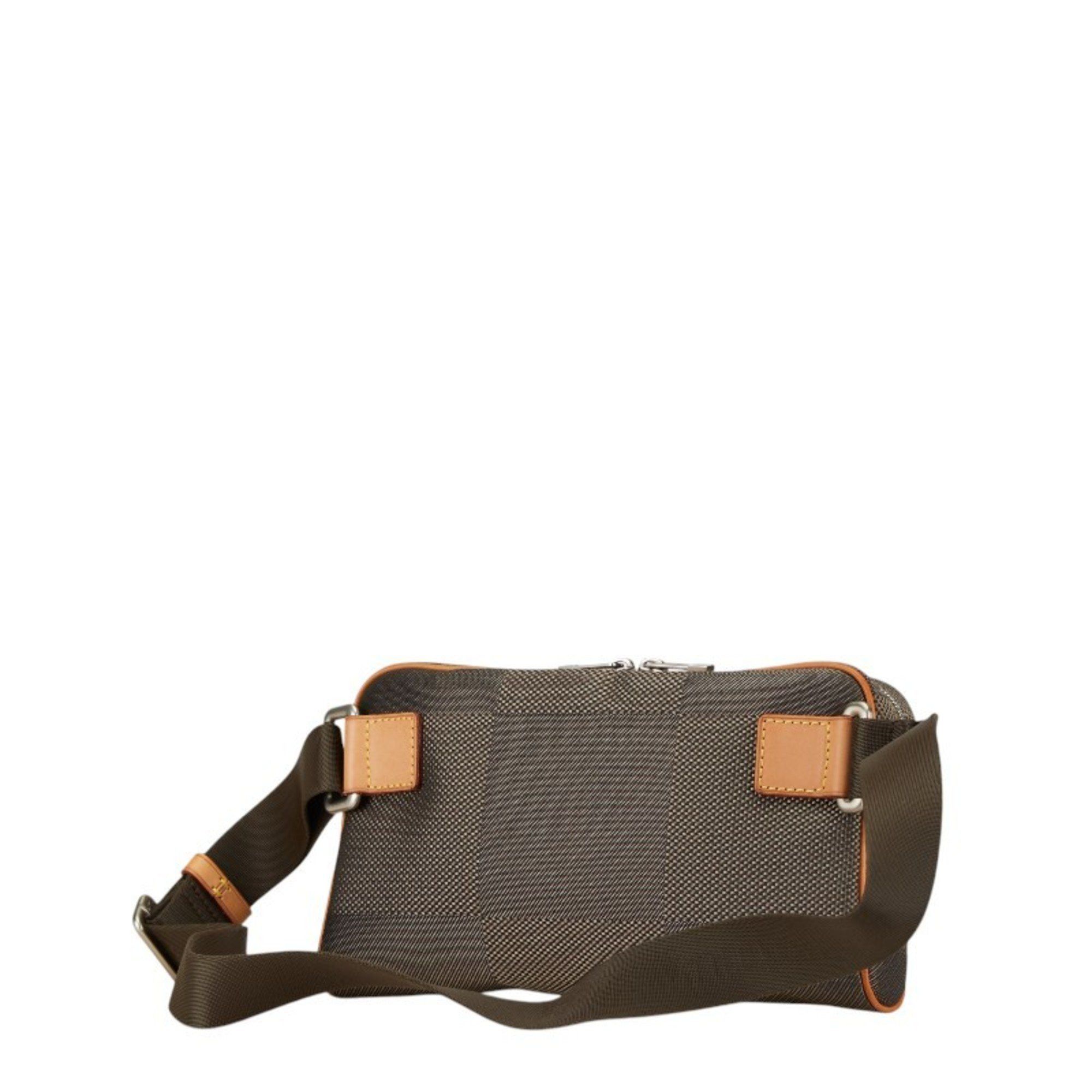 Louis Vuitton Louis Vuitton Damier Geant Acrobat Body Bag Waist M93619 Tail Khaki Canvas Leather Men's LOUIS VUITTON Size ONE SIZE - 2 Thumbnail