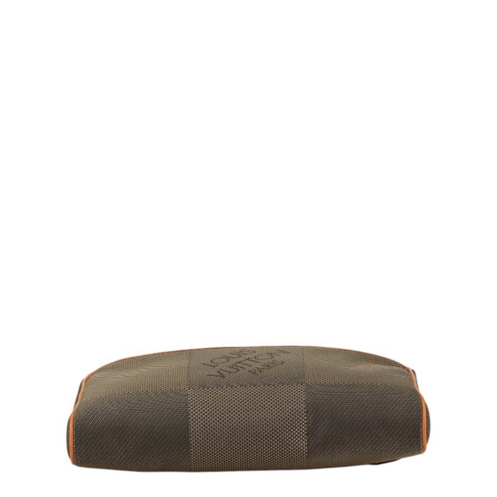 Louis Vuitton Louis Vuitton Damier Geant Acrobat Body Bag Waist M93619 Tail Khaki Canvas Leather Men's LOUIS VUITTON Size ONE SIZE - 3 Thumbnail