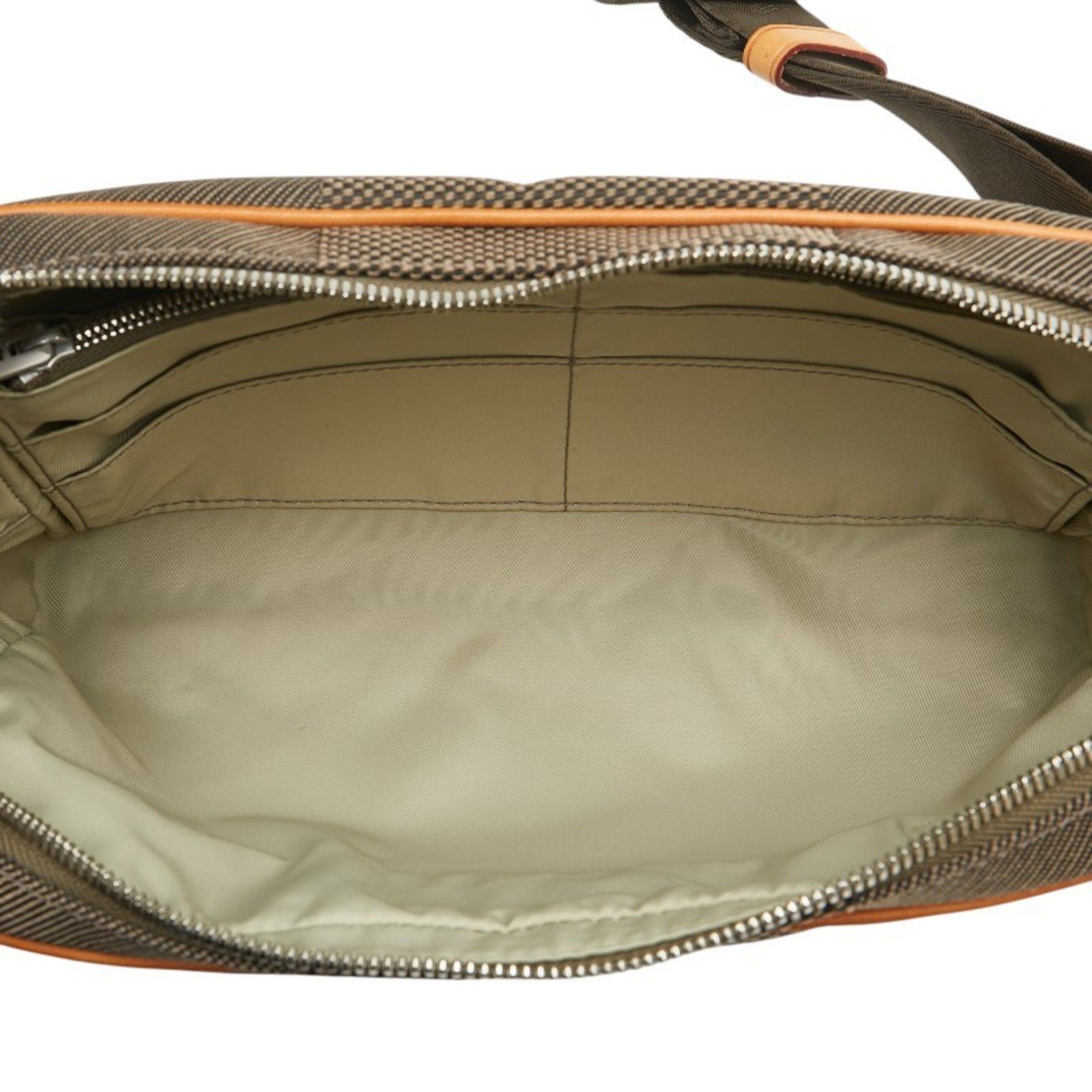 Louis Vuitton Louis Vuitton Damier Geant Acrobat Body Bag Waist M93619 Tail Khaki Canvas Leather Men's LOUIS VUITTON Size ONE SIZE - 4 Thumbnail