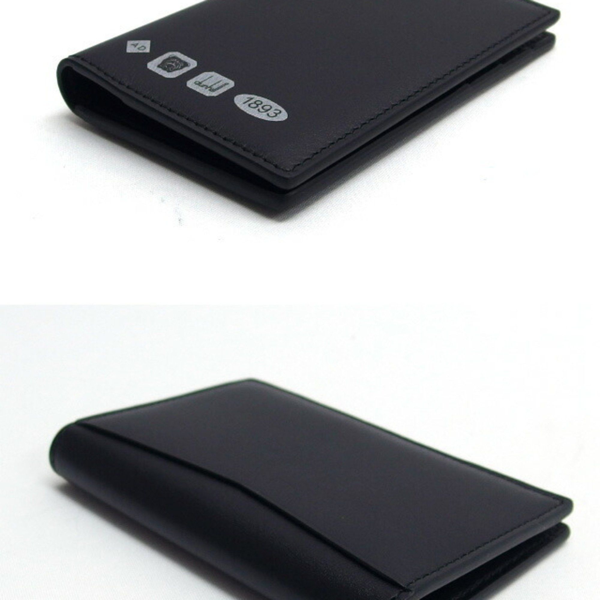 Alfred Dunhill Dunhill Bi-fold Card Case 1893 Print Black Size ONE SIZE - 3 Thumbnail