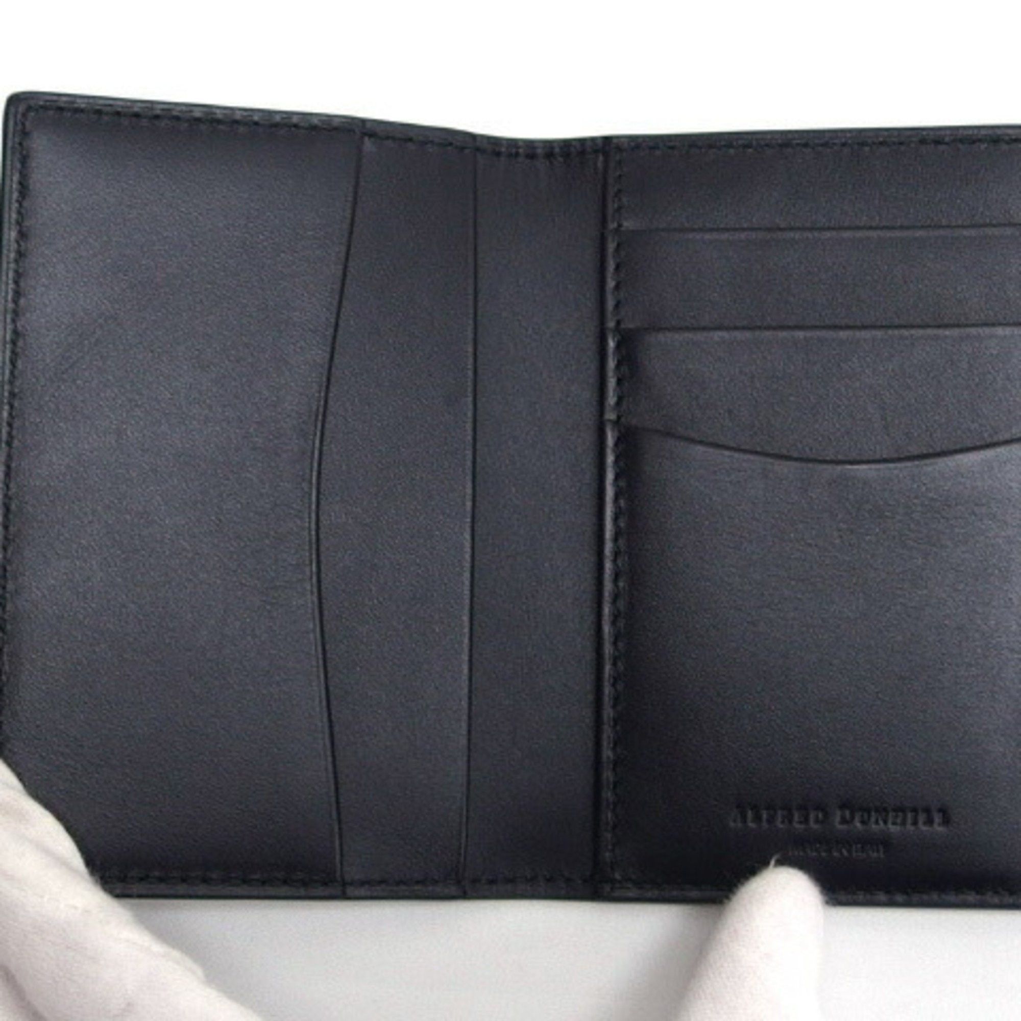 Alfred Dunhill Dunhill Bi-fold Card Case 1893 Print Black Size ONE SIZE - 5 Thumbnail