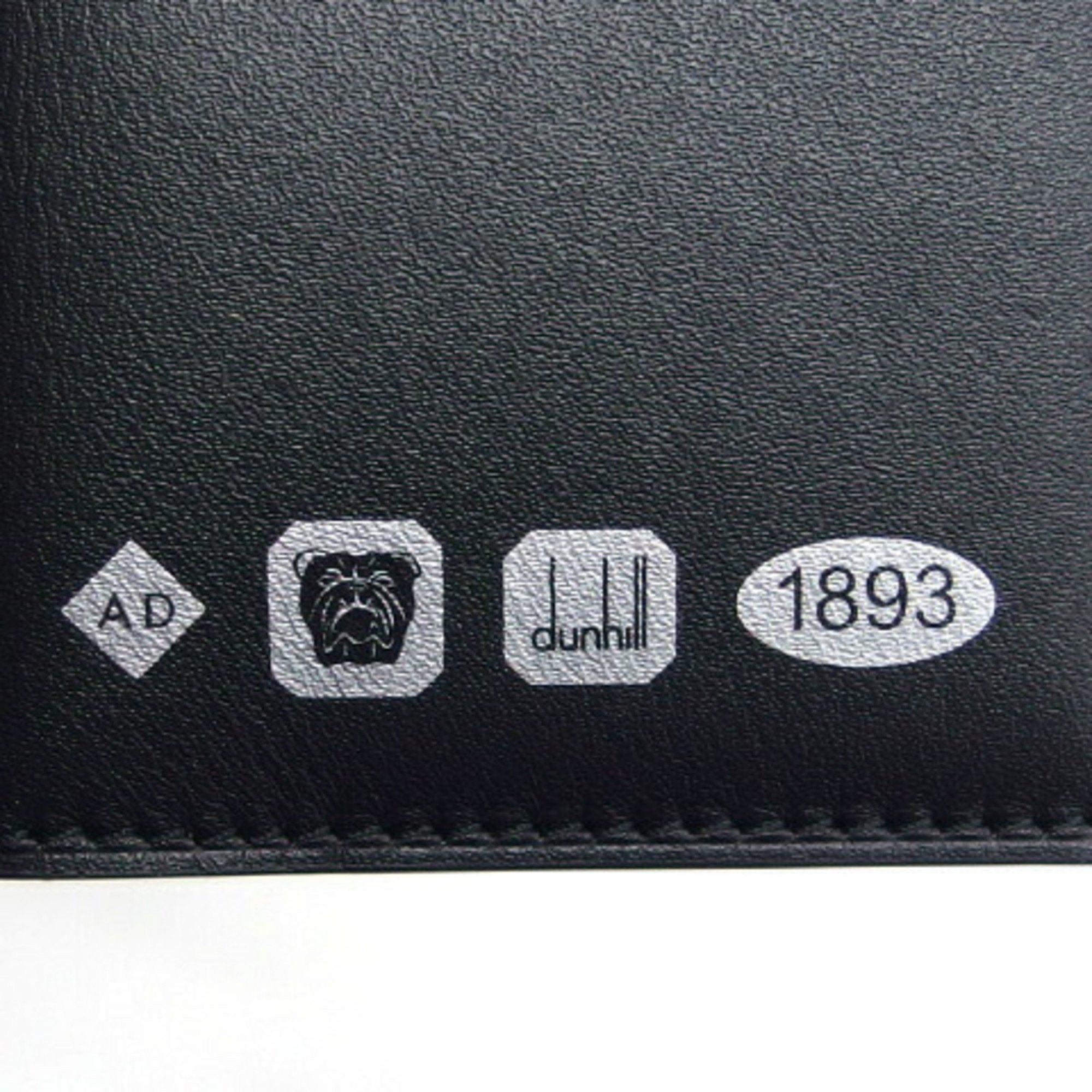 Alfred Dunhill Dunhill Bi-fold Card Case 1893 Print Black Size ONE SIZE - 4 Thumbnail
