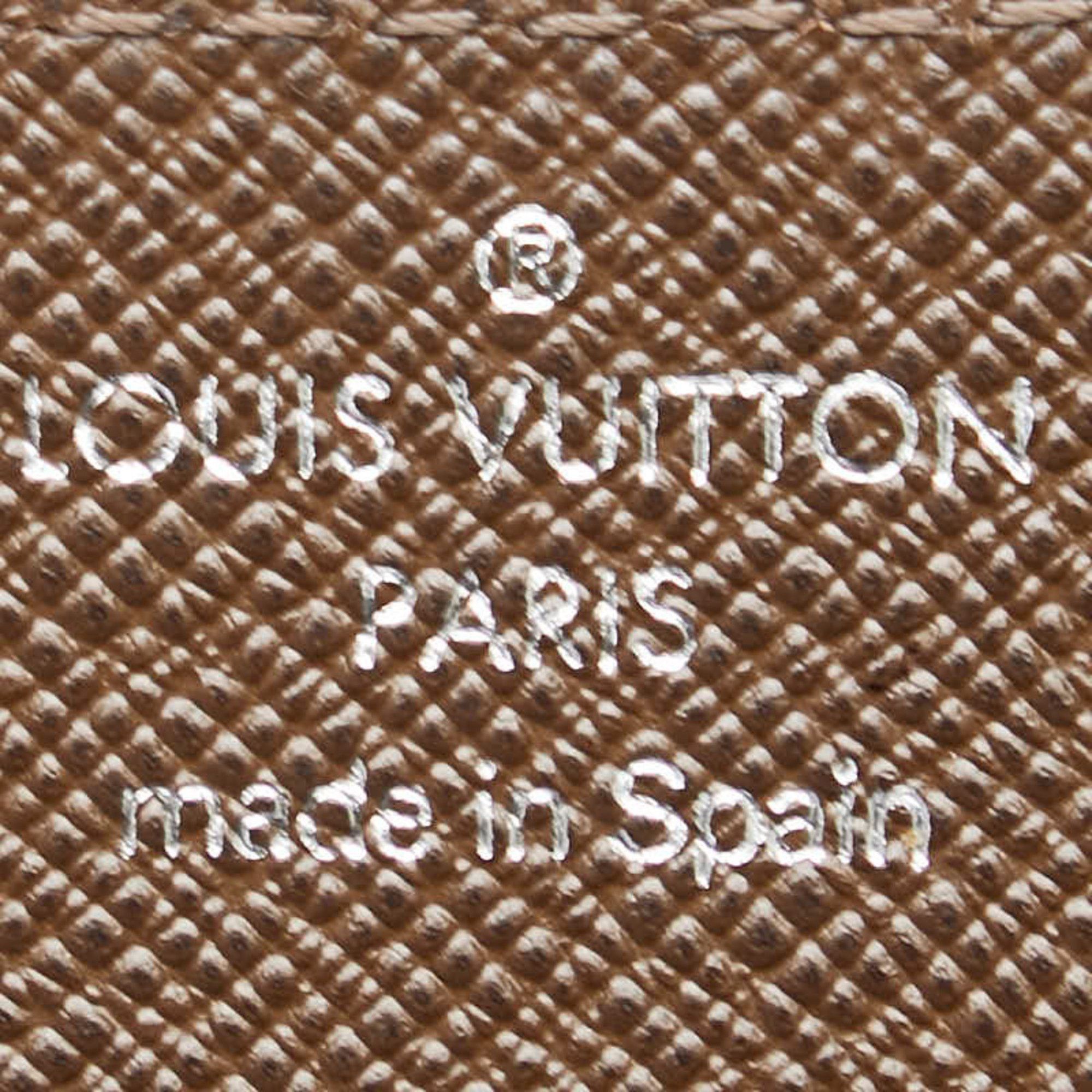 Louis Vuitton Louis Vuitton Taiga Envelope Cult de Visite Card Case Business Holder M30928 Grisli Brown PVC Leather Men's LOUIS VUITTON Size ONE SIZE - 5 Thumbnail