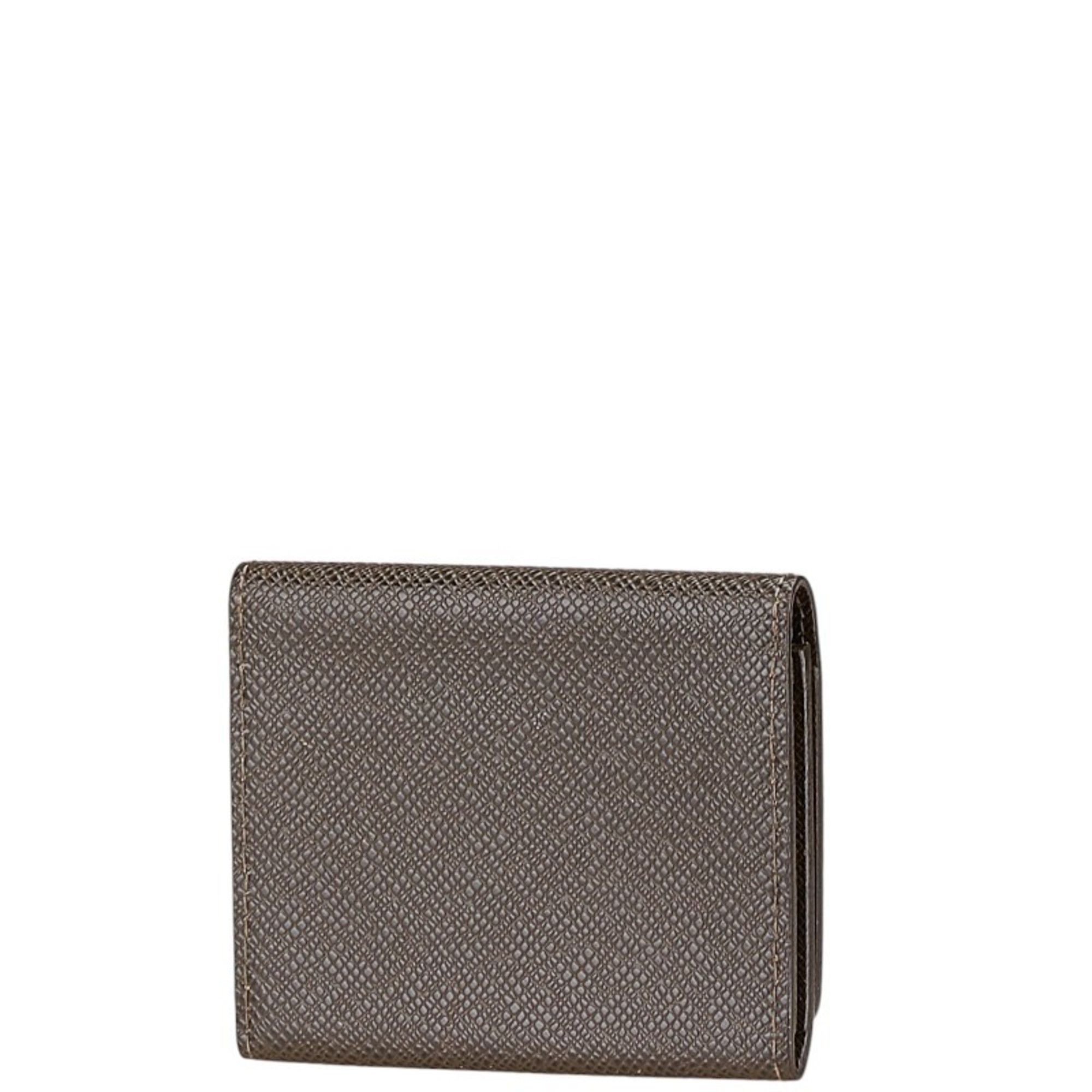 Louis Vuitton Louis Vuitton Taiga Envelope Cult de Visite Card Case Business Holder M30928 Grisli Brown PVC Leather Men's LOUIS VUITTON Size ONE SIZE - 2 Thumbnail