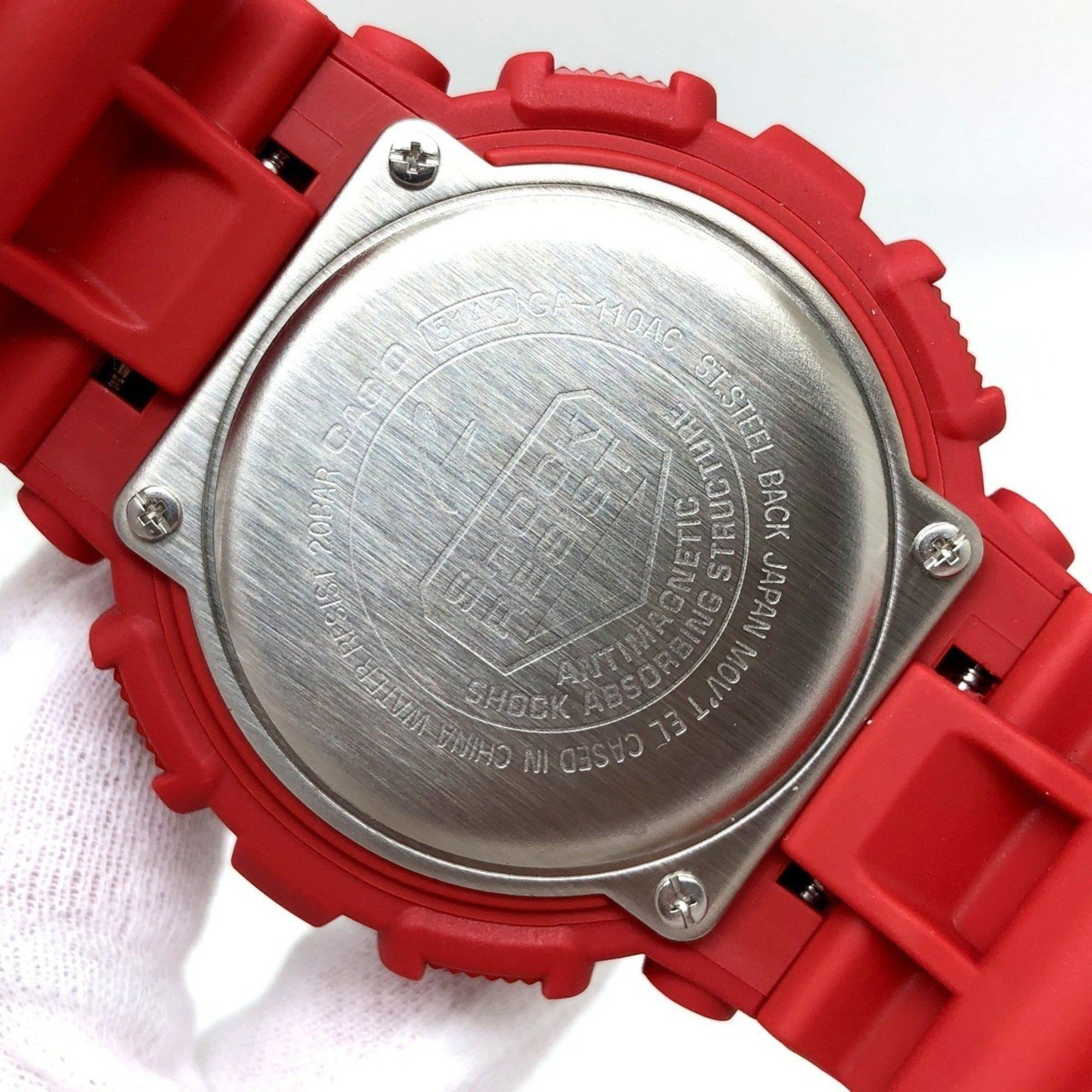 Casio G-SHOCK CASIO Watch GA-110AC-4A Blue and Red Series Model Big Case LED Light Layered Dial Analog-Digi Released March 2013 Kaizuka Store ITJQN43HQGDC Size ONE SIZE - 5 Thumbnail