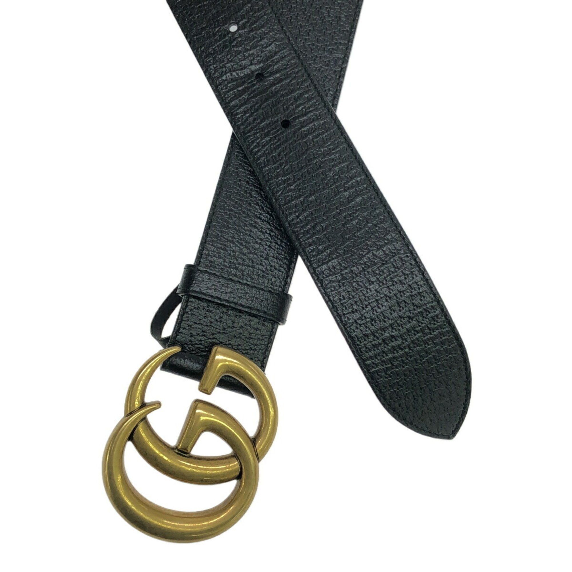 Gucci Gucci Belt Double G Buckle 80 32 406831 Black Mikunigaoka Store IT51QQ8PGQNH RMRM0051T Size ONE SIZE - 2 Thumbnail
