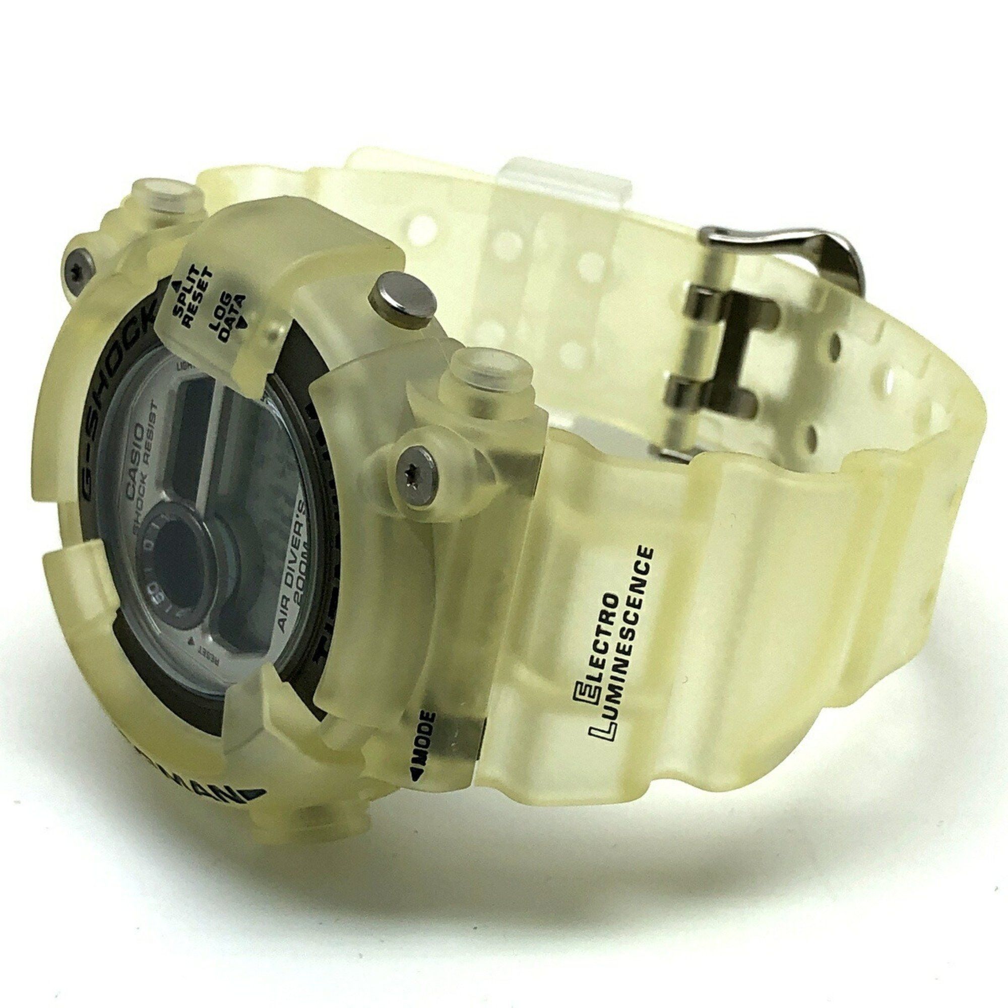 Casio G-SHOCK CASIO Watch DW-8200WC-7AT FROGMAN Titanium Case White Skeleton Transparent Frog Released August 1997 Mikunigaoka Store IT02MJKIDUQK Size ONE SIZE - 5 Thumbnail