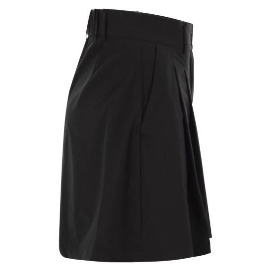 Herno HERNO Women Shorts & Burmudas PT000106D BLACK Size 30" / US 8 / IT 44 - 3 Thumbnail