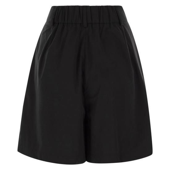 Herno HERNO Women Shorts & Burmudas PT000106D BLACK Size 30" / US 8 / IT 44 - 2 Thumbnail