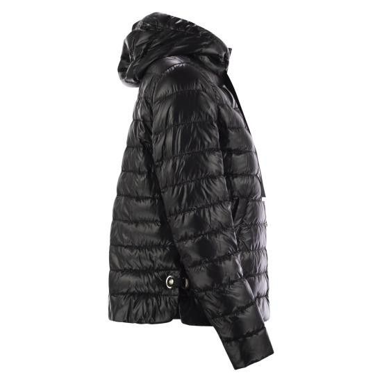 Herno HERNO Women Jackets PI001994D BLACK Size L / US 10 / IT 46 - 3 Thumbnail
