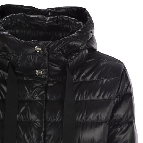 Herno HERNO Women Jackets PI001994D BLACK Size L / US 10 / IT 46 - 4 Thumbnail