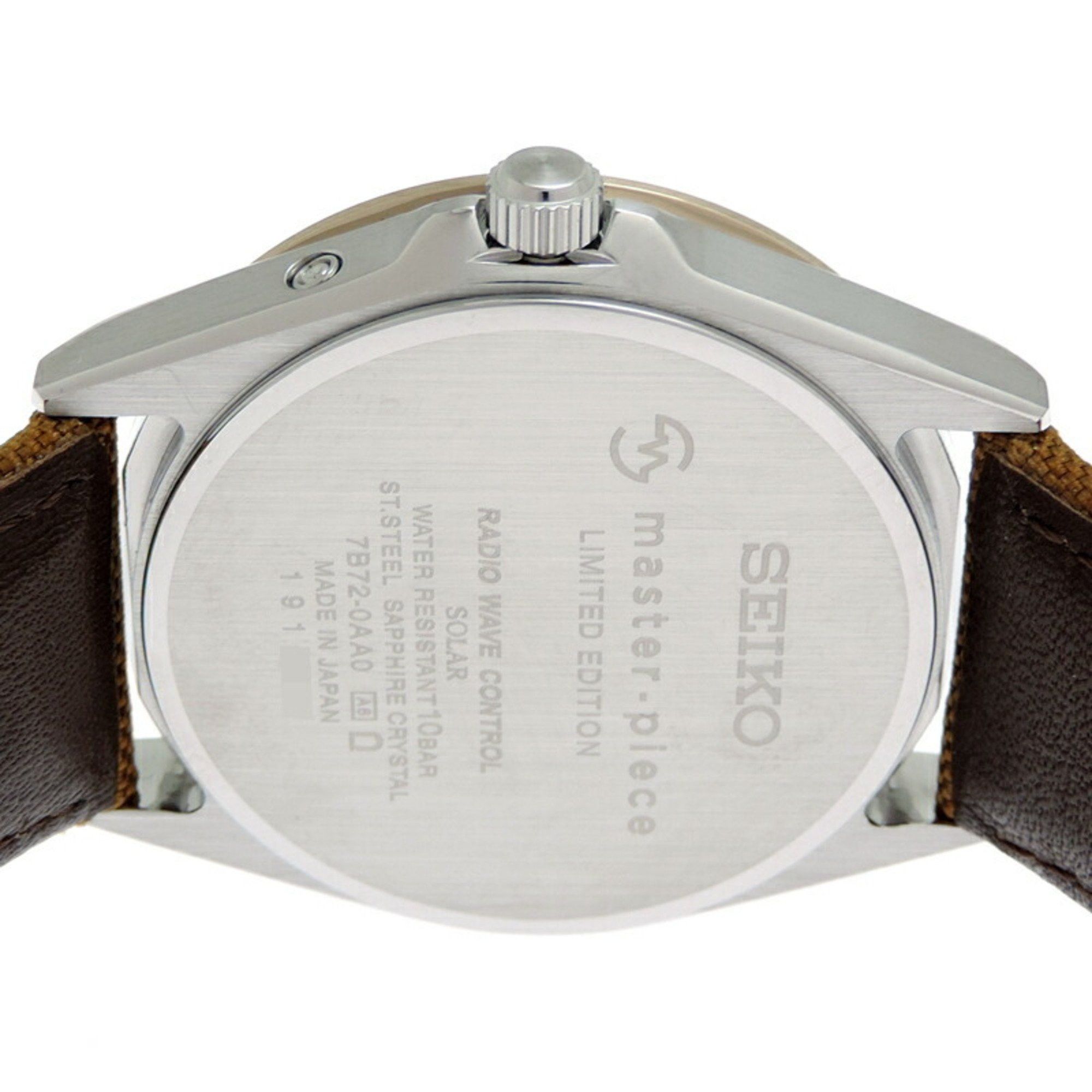 Seiko Seiko Selection Masterpiece Limited Edition to 700 pieces Men's Watch SBTM314 (7B72-0AA0) Size ONE SIZE - 7 Thumbnail