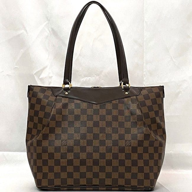 Louis Vuitton LOUIS VUITTON Tote Bag Brown Cotton Size ONE SIZE - 3 Thumbnail