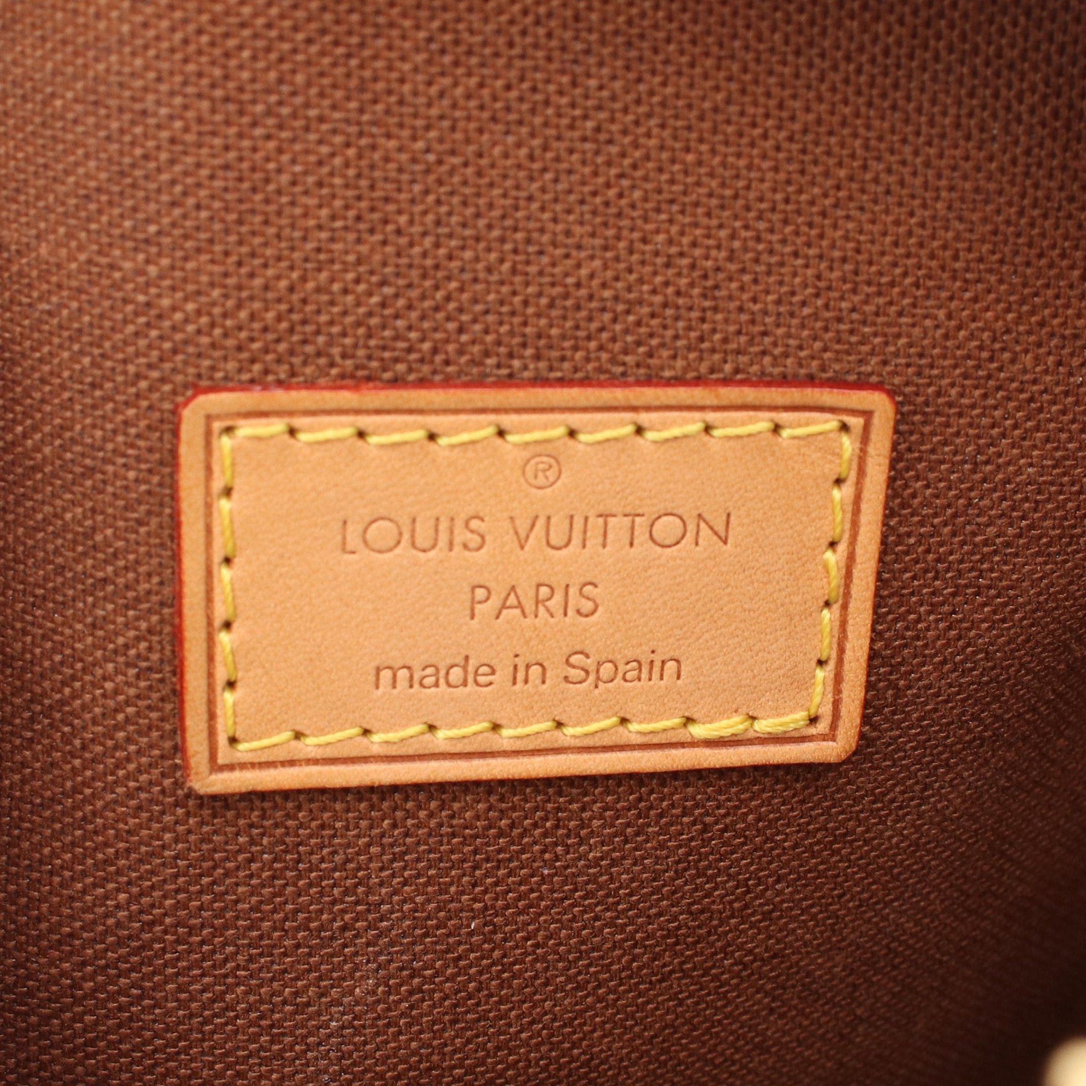 Louis Vuitton Louis Vuitton Pochette Ganju Monogram Body Bag Leather Brown Size ONE SIZE - 4 Thumbnail