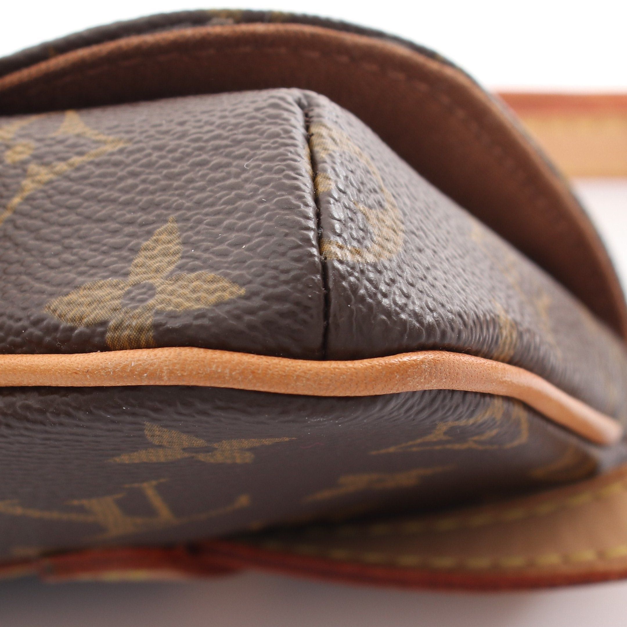 Louis Vuitton Louis Vuitton Pochette Murrell Monogram Body Bag Waist Leather Brown Size ONE SIZE - 9 Thumbnail