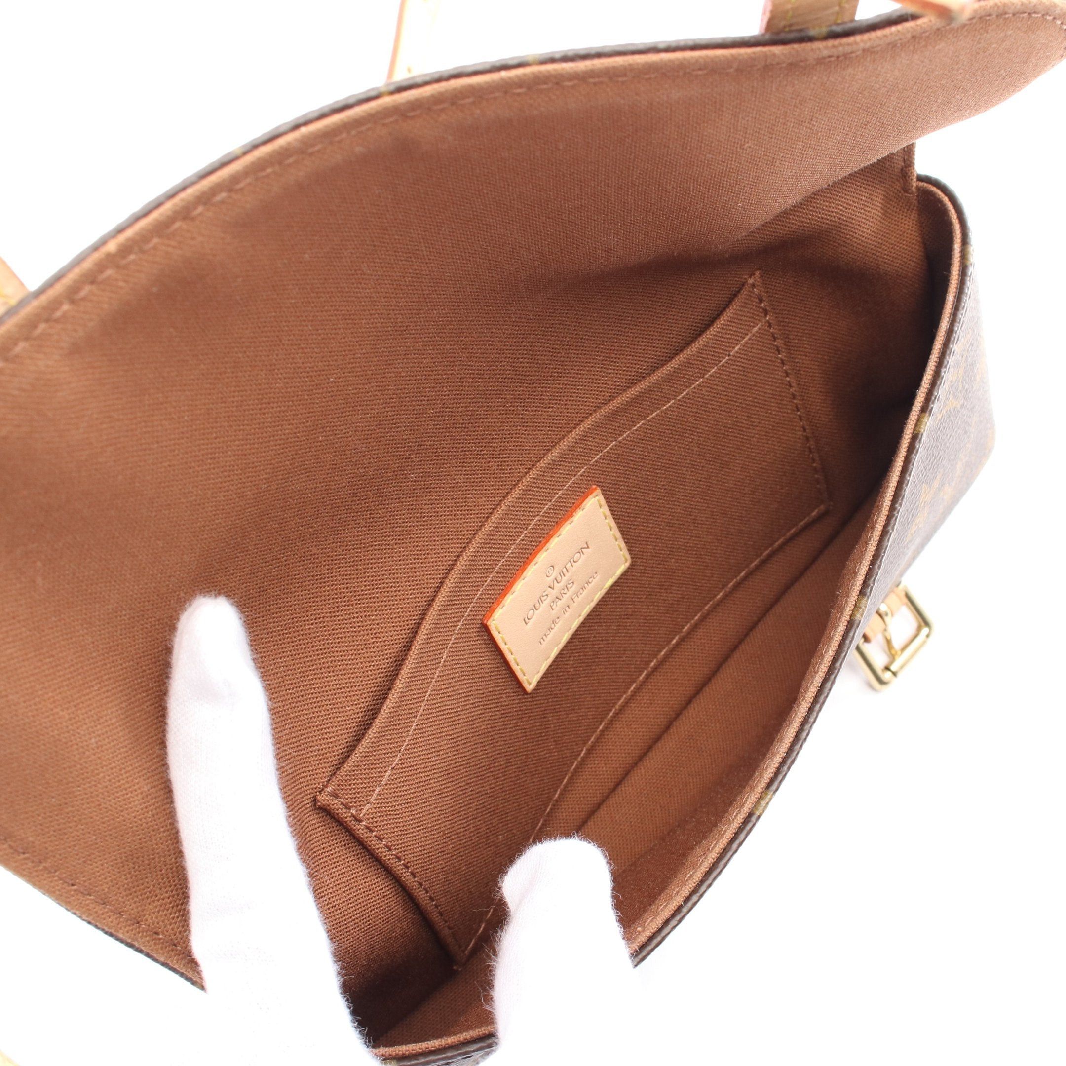Louis Vuitton Louis Vuitton Pochette Murrell Monogram Body Bag Waist Leather Brown Size ONE SIZE - 3 Thumbnail