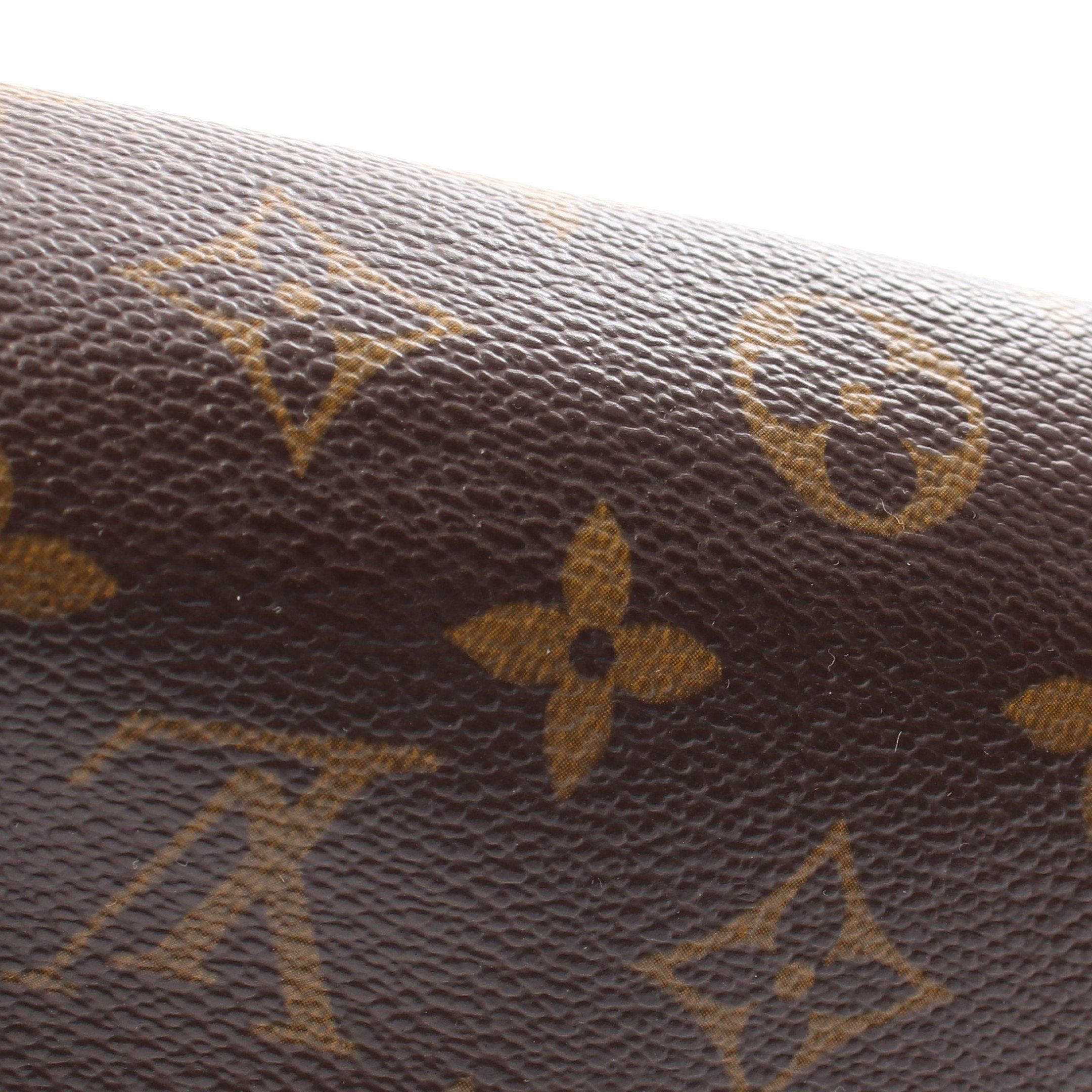 Louis Vuitton Louis Vuitton Tambourine Monogram Shoulder Bag Leather Brown Size ONE SIZE - 7 Thumbnail
