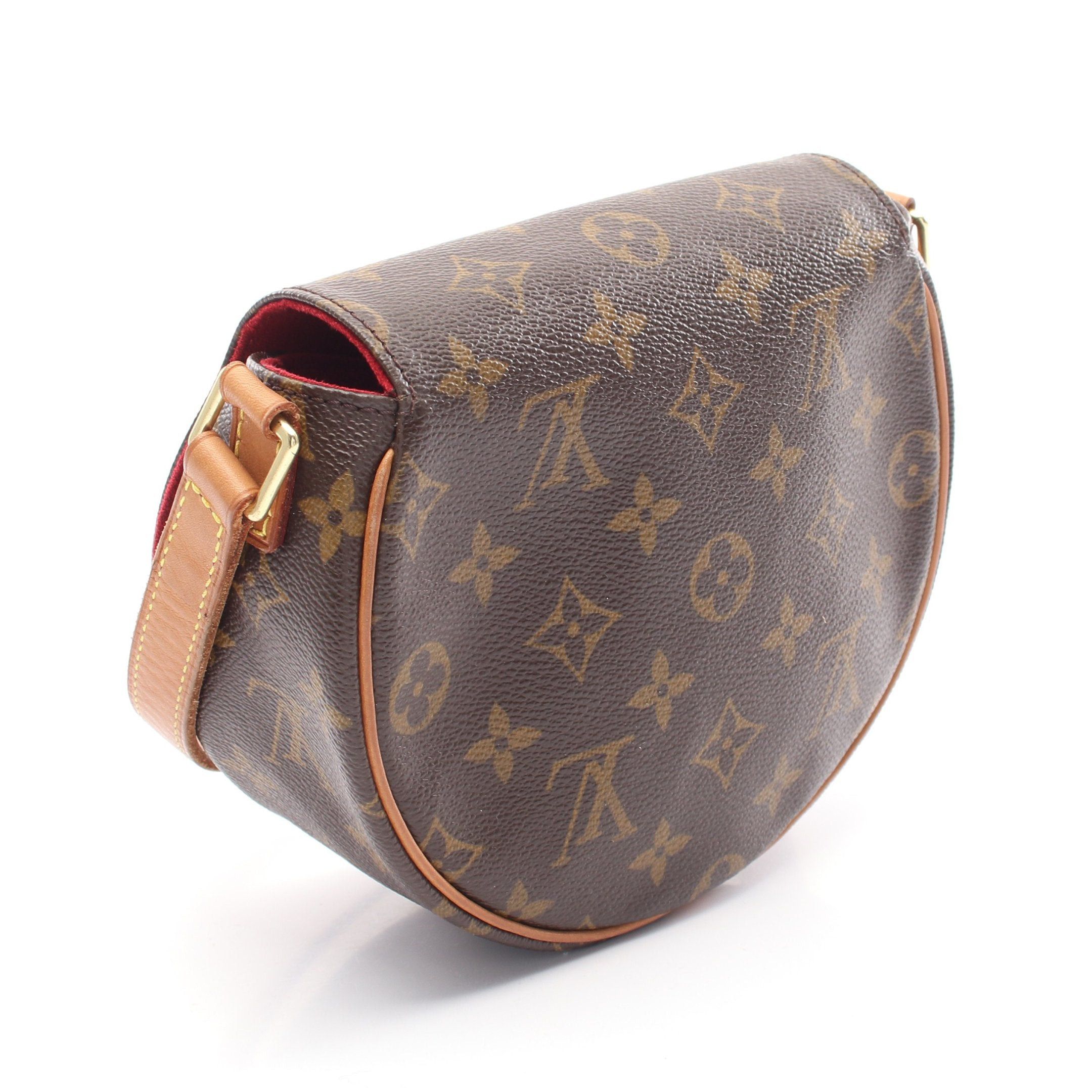 Louis Vuitton Louis Vuitton Tambourine Monogram Shoulder Bag Leather Brown Size ONE SIZE - 2 Thumbnail