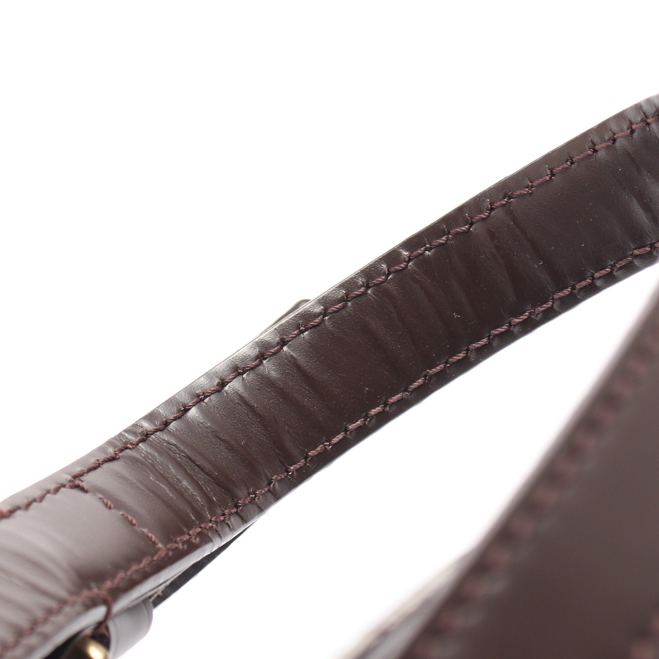 Louis Vuitton Louis Vuitton Soho Damier Ebene Backpack Rucksack Leather Brown Size ONE SIZE - 8 Thumbnail