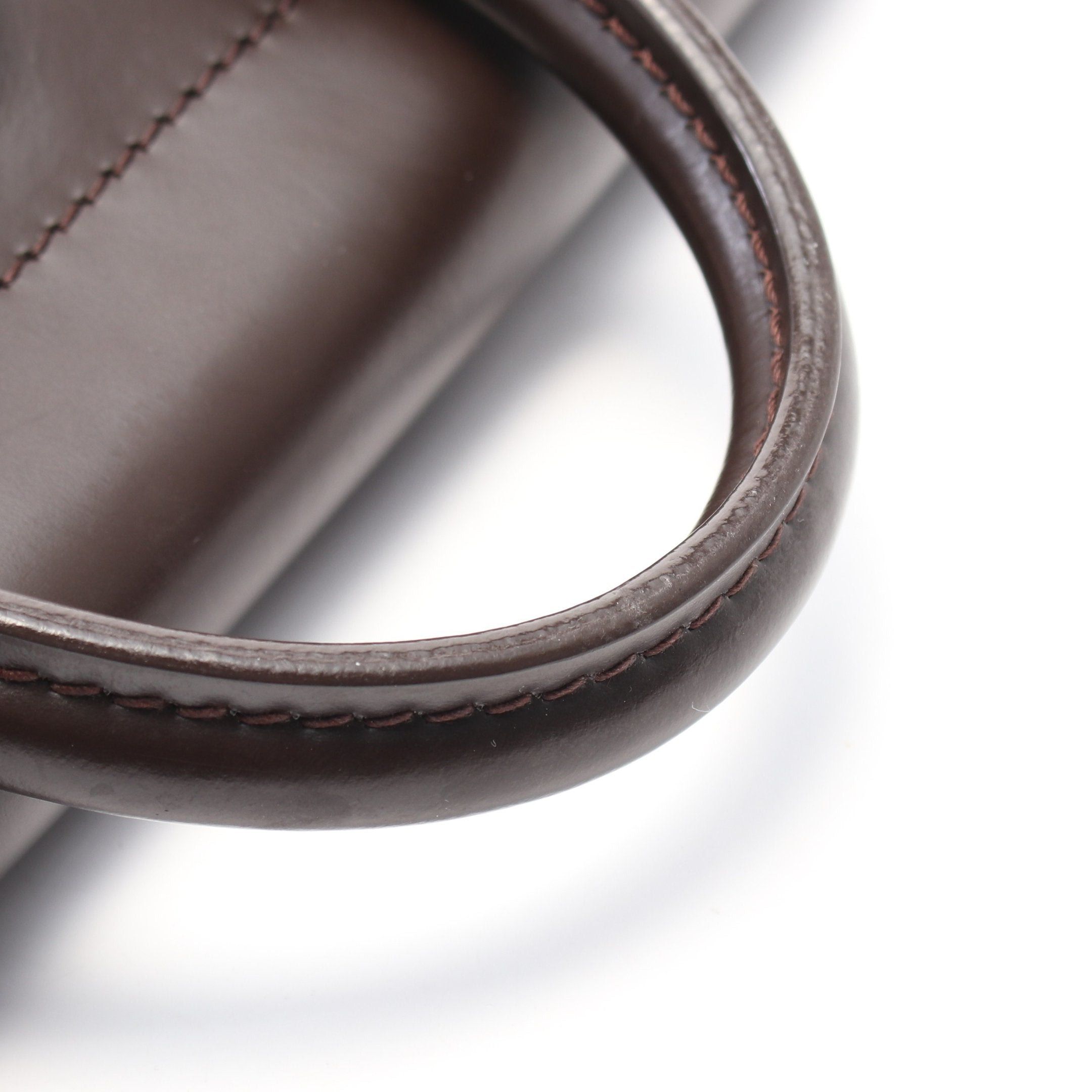 Louis Vuitton Louis Vuitton Soho Damier Ebene Backpack Rucksack Leather Brown Size ONE SIZE - 10 Thumbnail