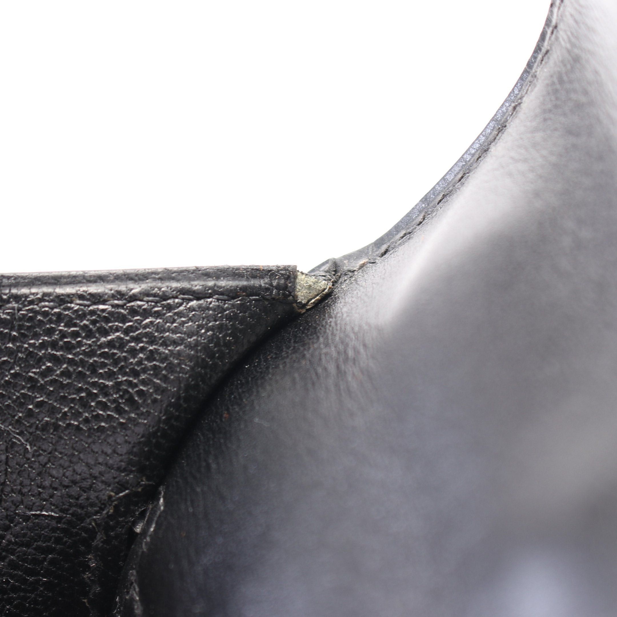 Hermes Hermes Kelly32 Handbag Box Calf Black Gold Hardware Stamp (Manufactured Around 2002) Size ONE SIZE - 7 Thumbnail